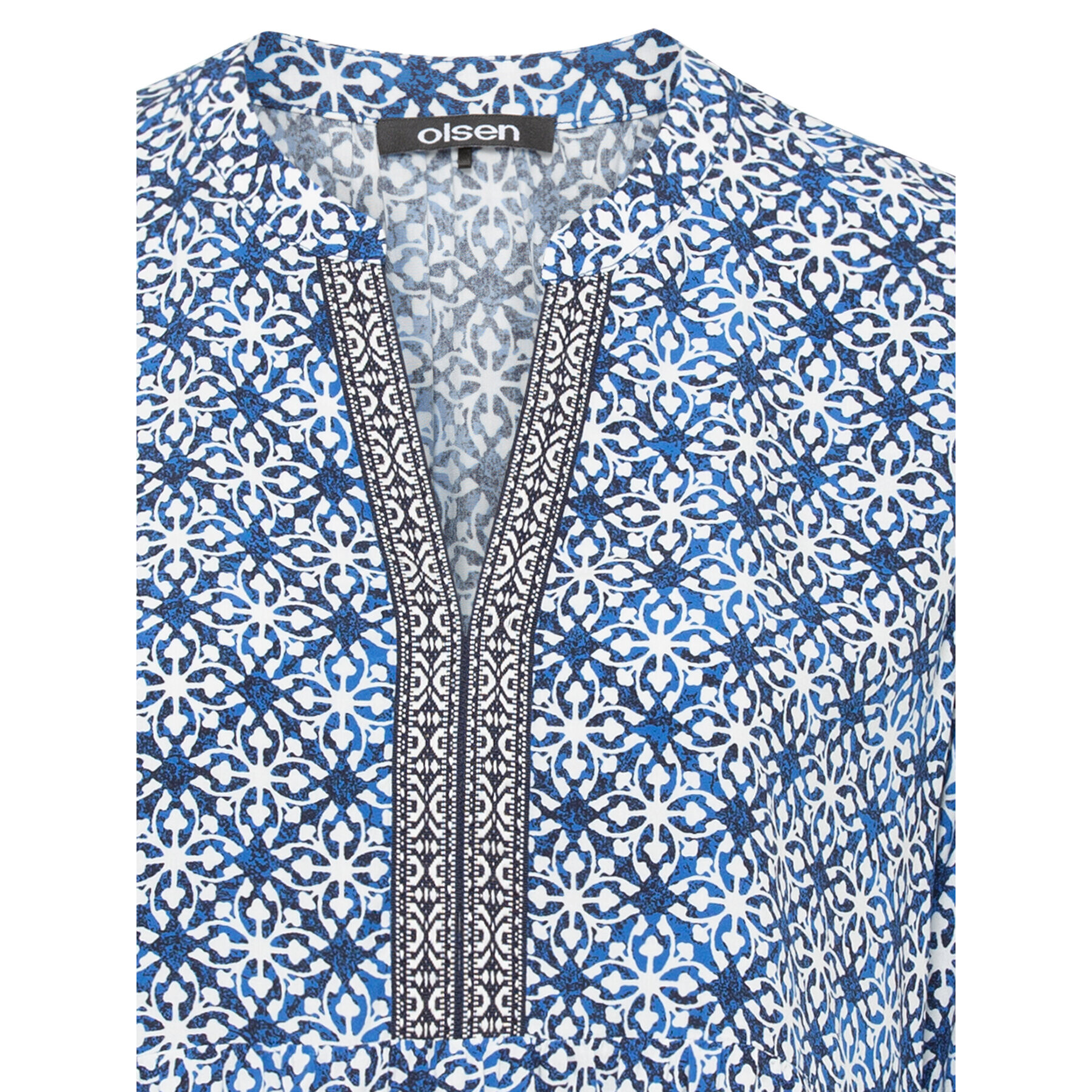 Olsen Риза 12001780 Син Regular Fit - Pepit.bg