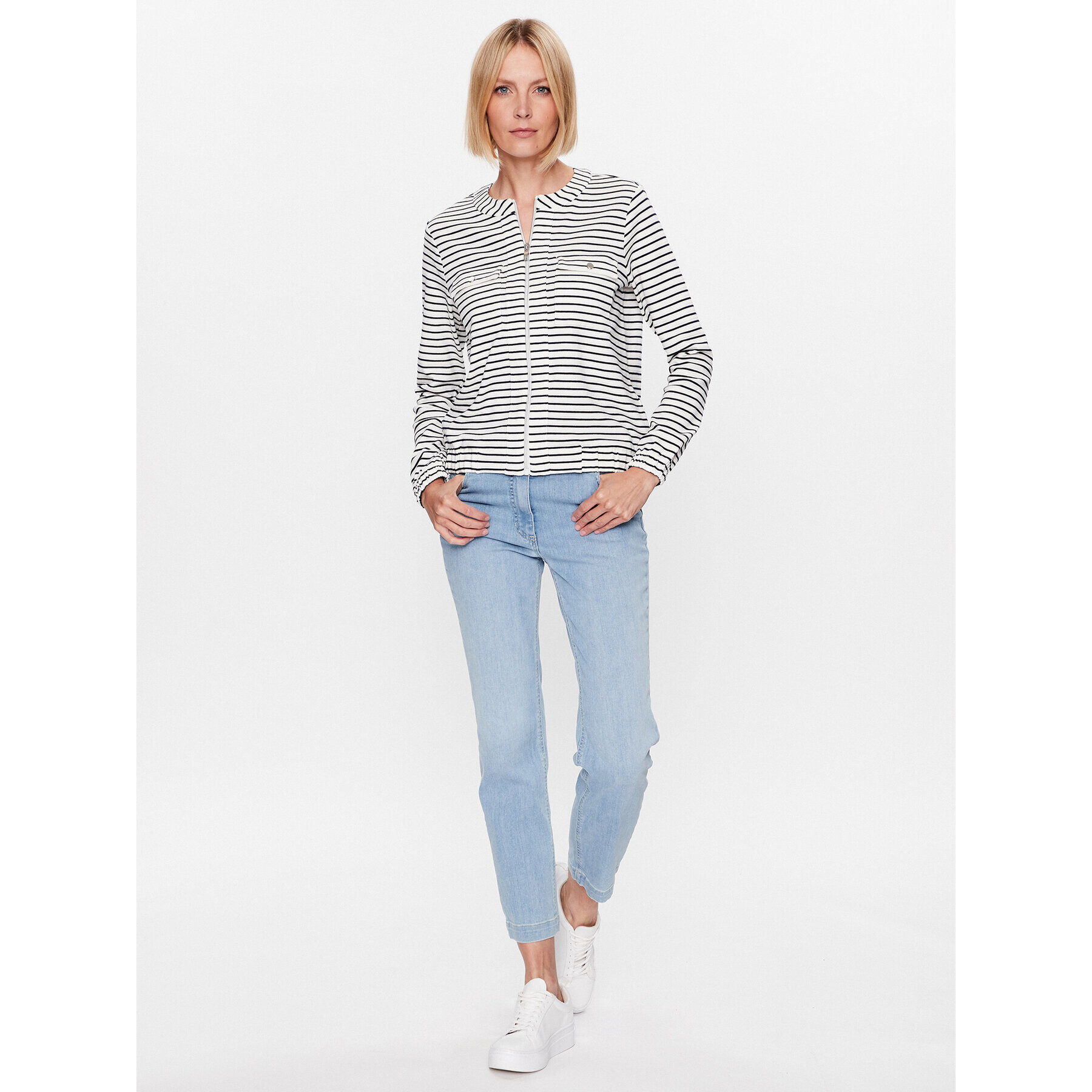 Olsen Суитшърт 11201484 Син Regular Fit - Pepit.bg