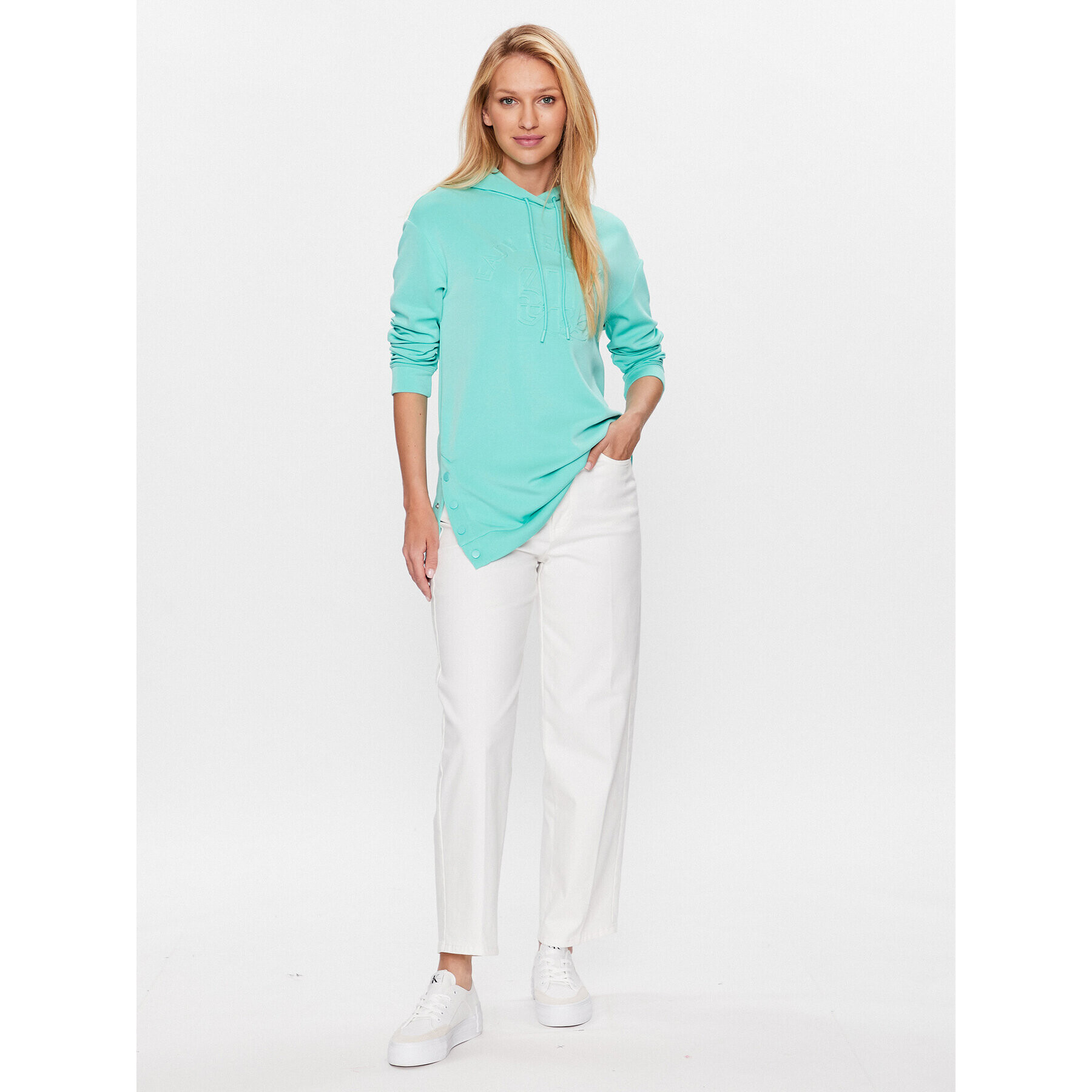 Olsen Суитшърт 11201486 Зелен Regular Fit - Pepit.bg