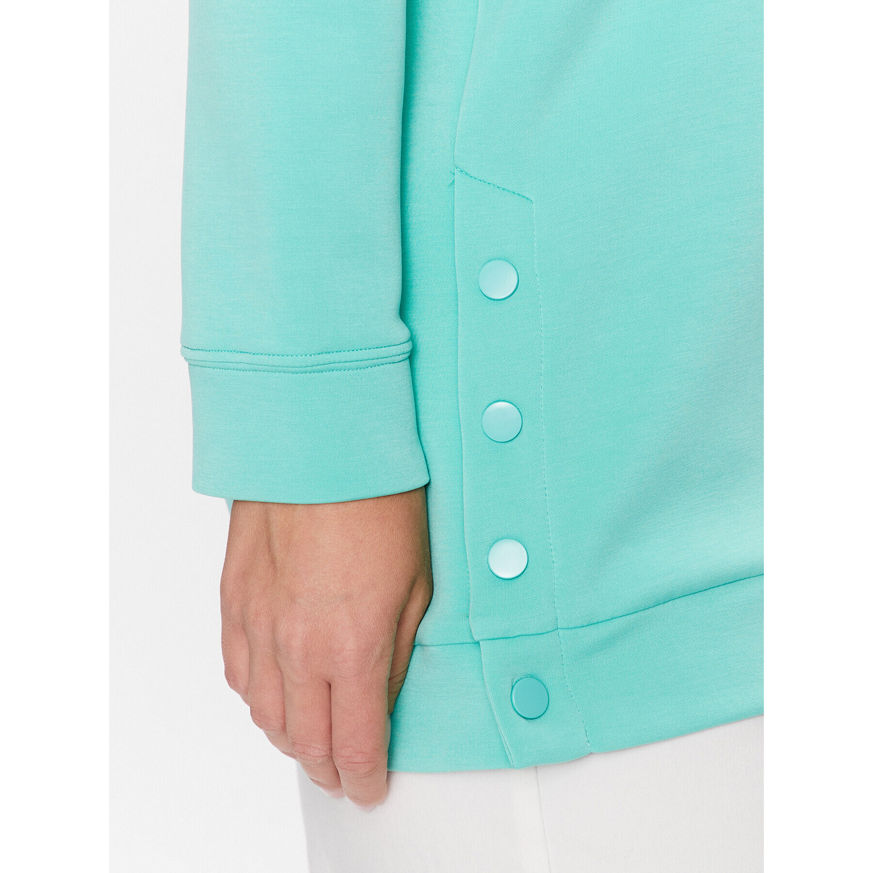Olsen Суитшърт 11201486 Зелен Regular Fit - Pepit.bg