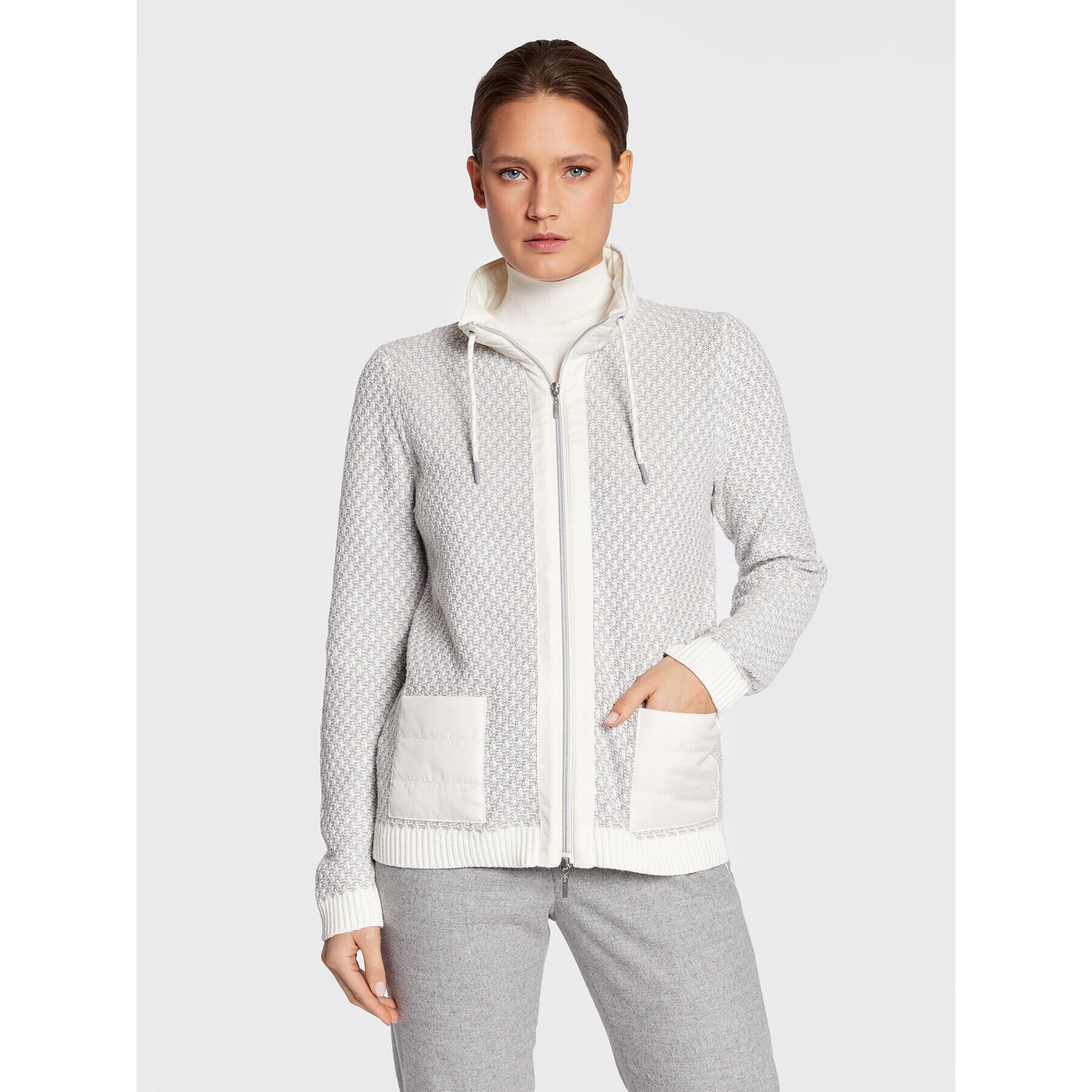 Olsen Суитшърт Comfy Code 11003891 Сив Regular Fit - Pepit.bg