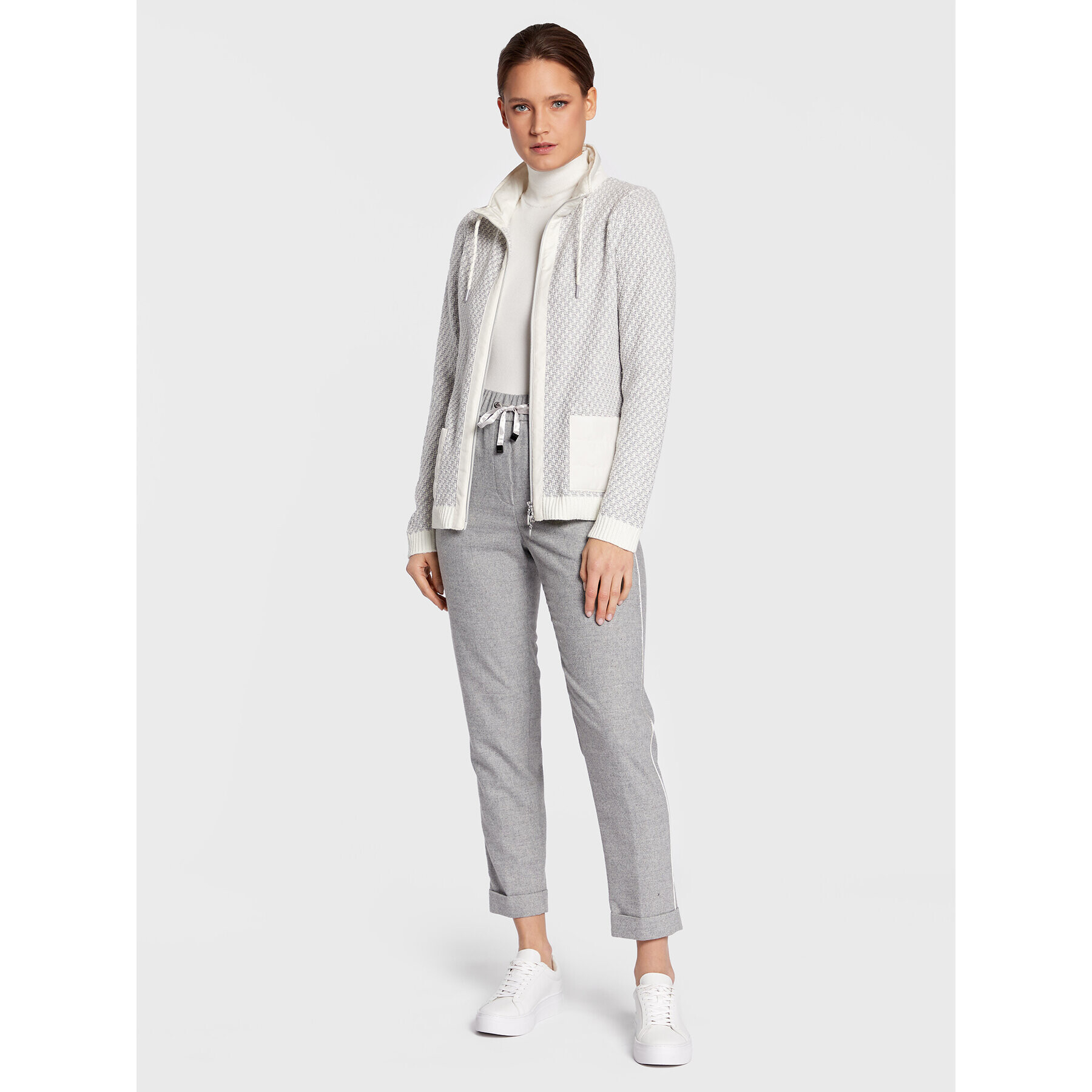 Olsen Суитшърт Comfy Code 11003891 Сив Regular Fit - Pepit.bg
