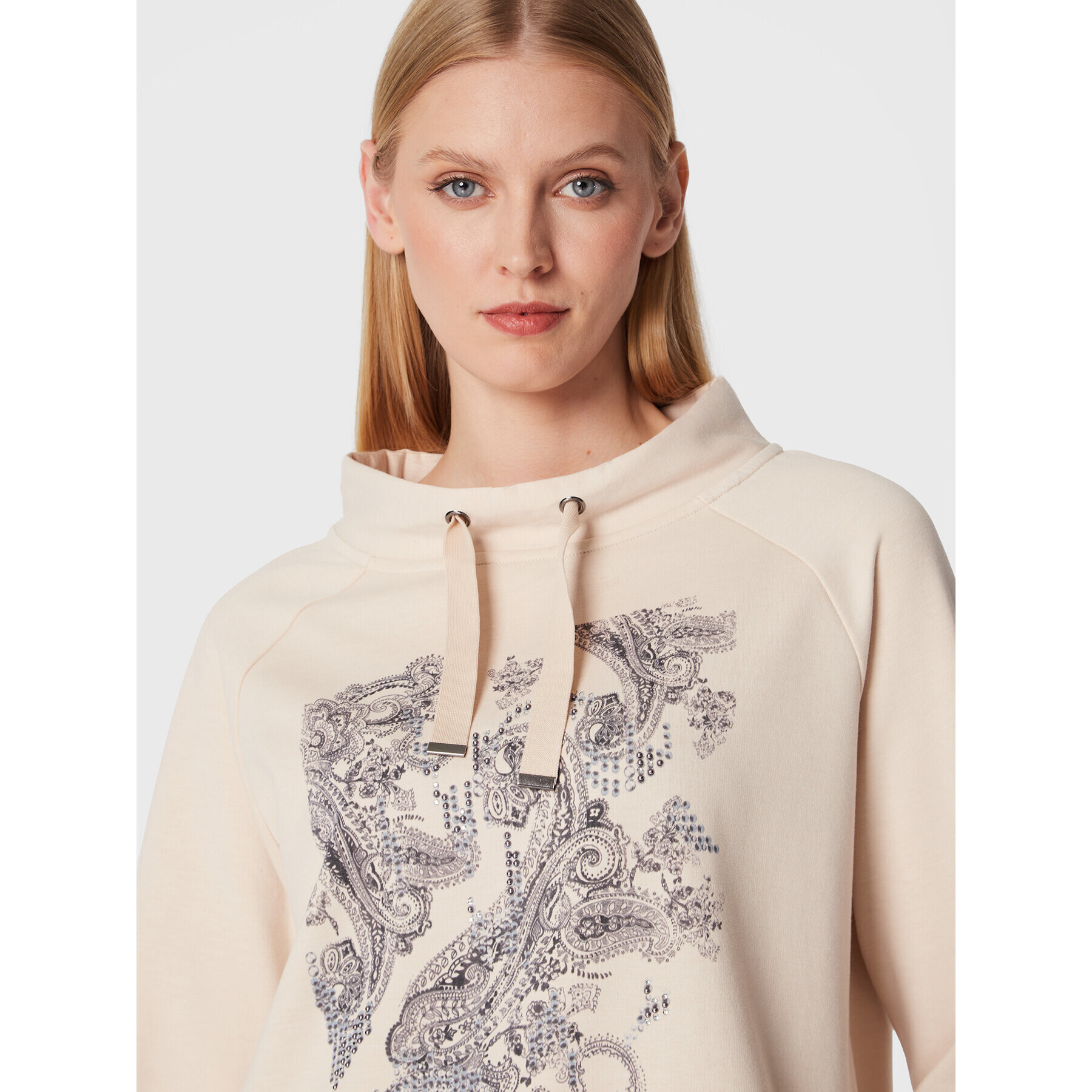 Olsen Суитшърт Cora 11201459 Бежов Relaxed Fit - Pepit.bg