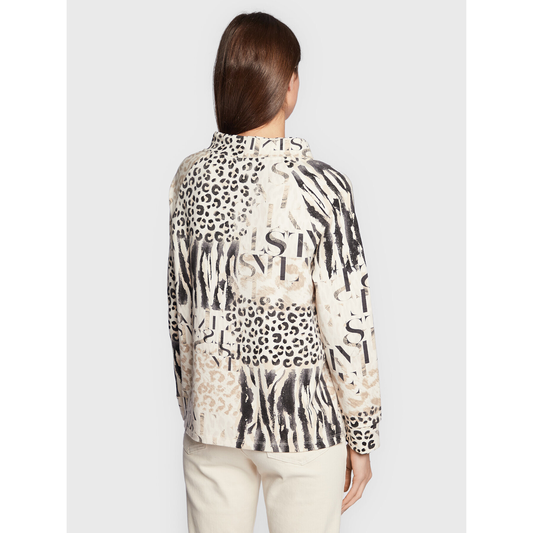 Olsen Суитшърт Cora 11201462 Бежов Relaxed Fit - Pepit.bg