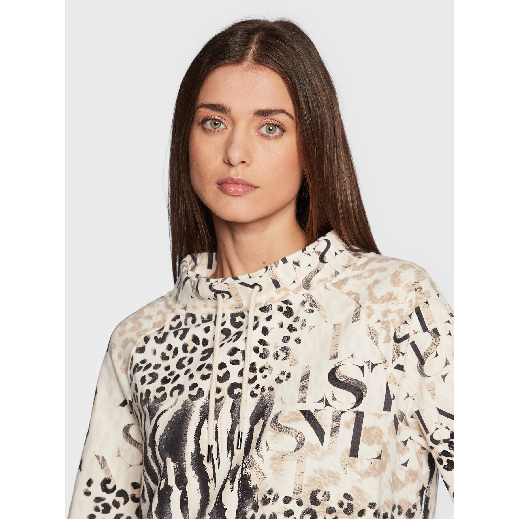 Olsen Суитшърт Cora 11201462 Бежов Relaxed Fit - Pepit.bg