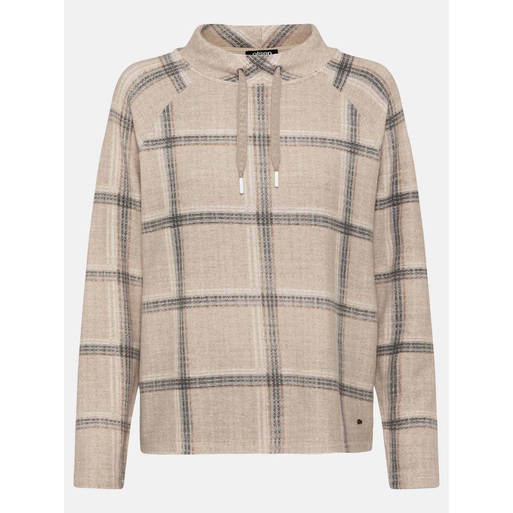 Olsen Суитшърт Cora 11201541 Бежов Regular Fit - Pepit.bg