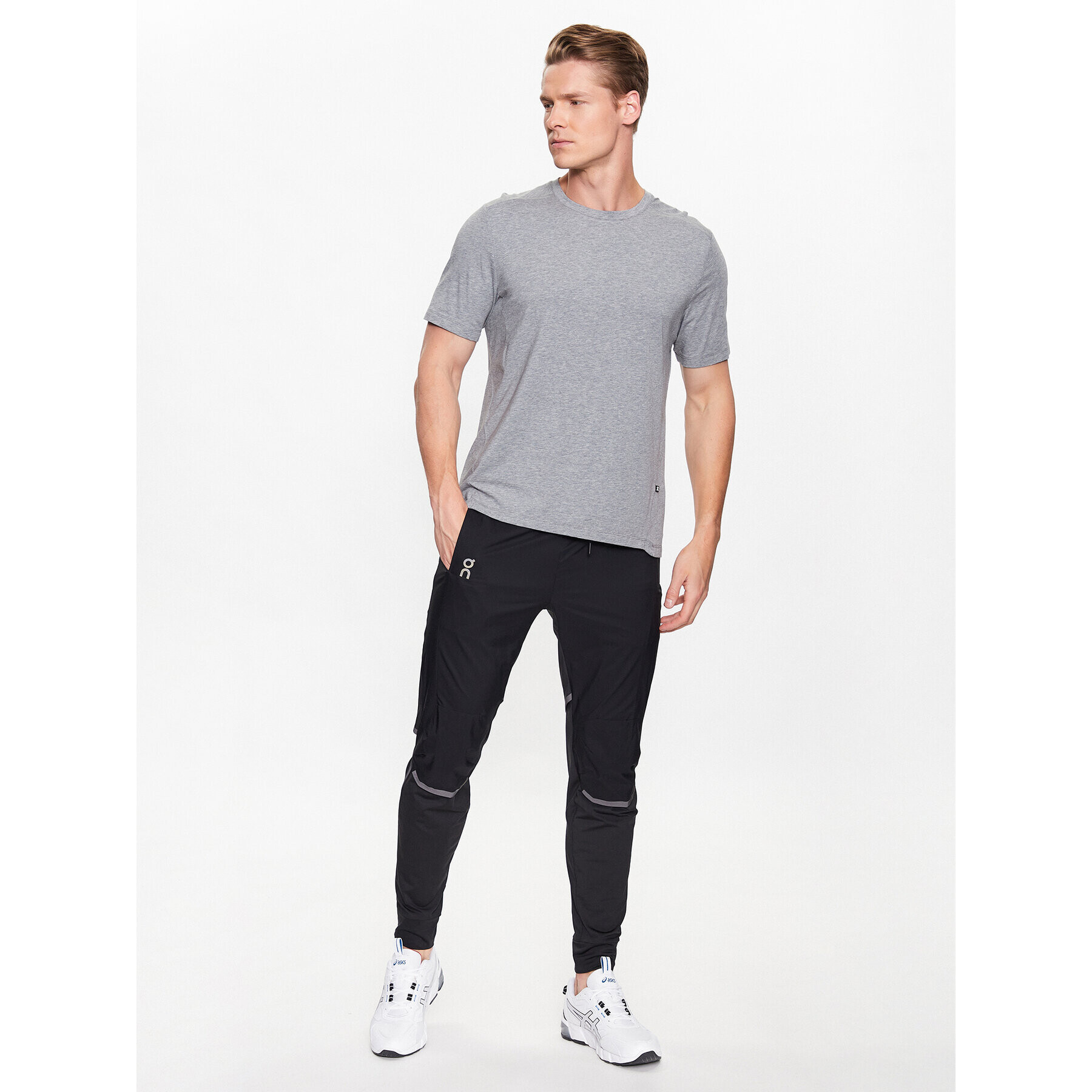On Долнище анцуг Running Pants M 10600137 Черен Athletic Fit - Pepit.bg