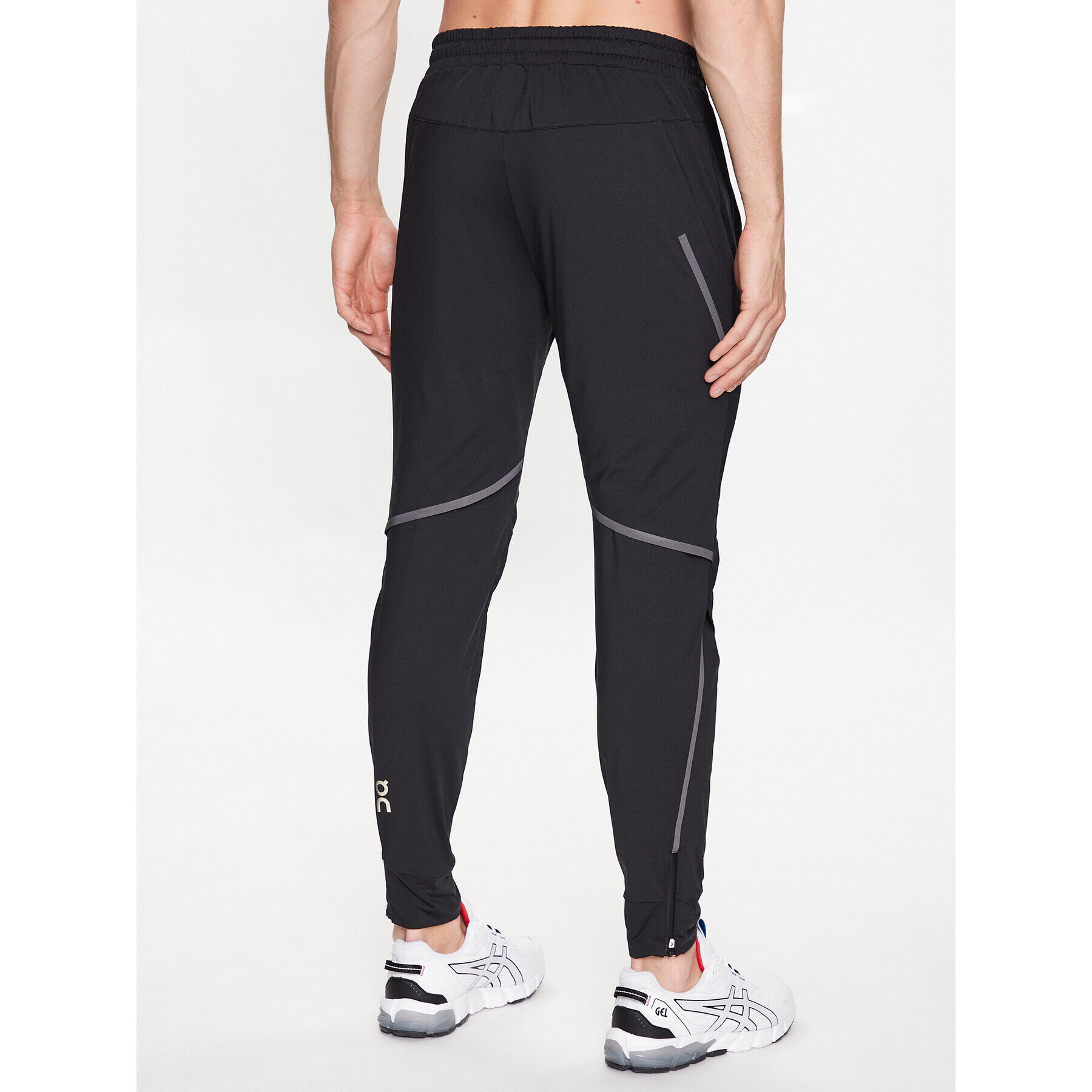 On Долнище анцуг Running Pants M 10600137 Черен Athletic Fit - Pepit.bg