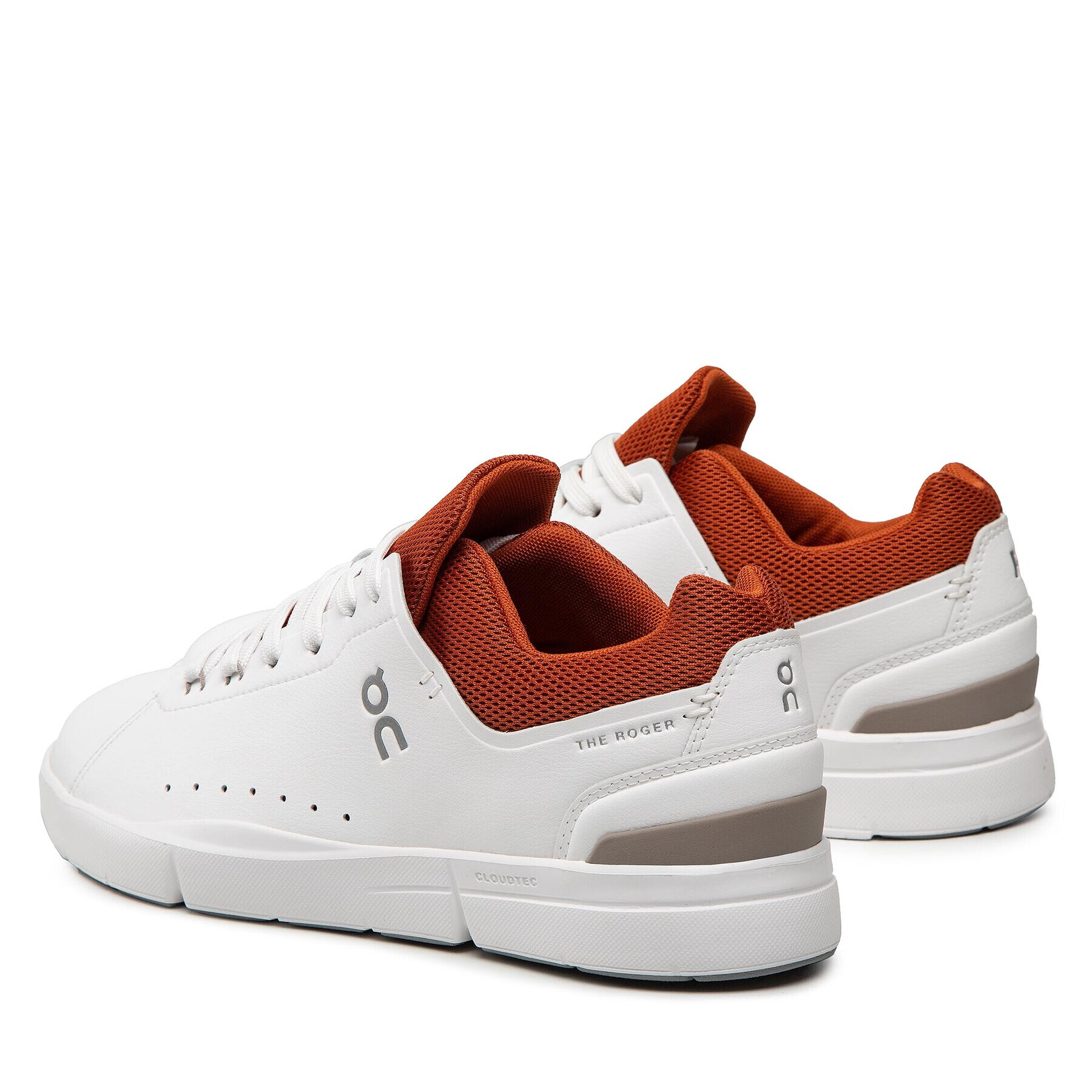 On Сникърси The Roger Advantage 48.98516 Бял - Pepit.bg