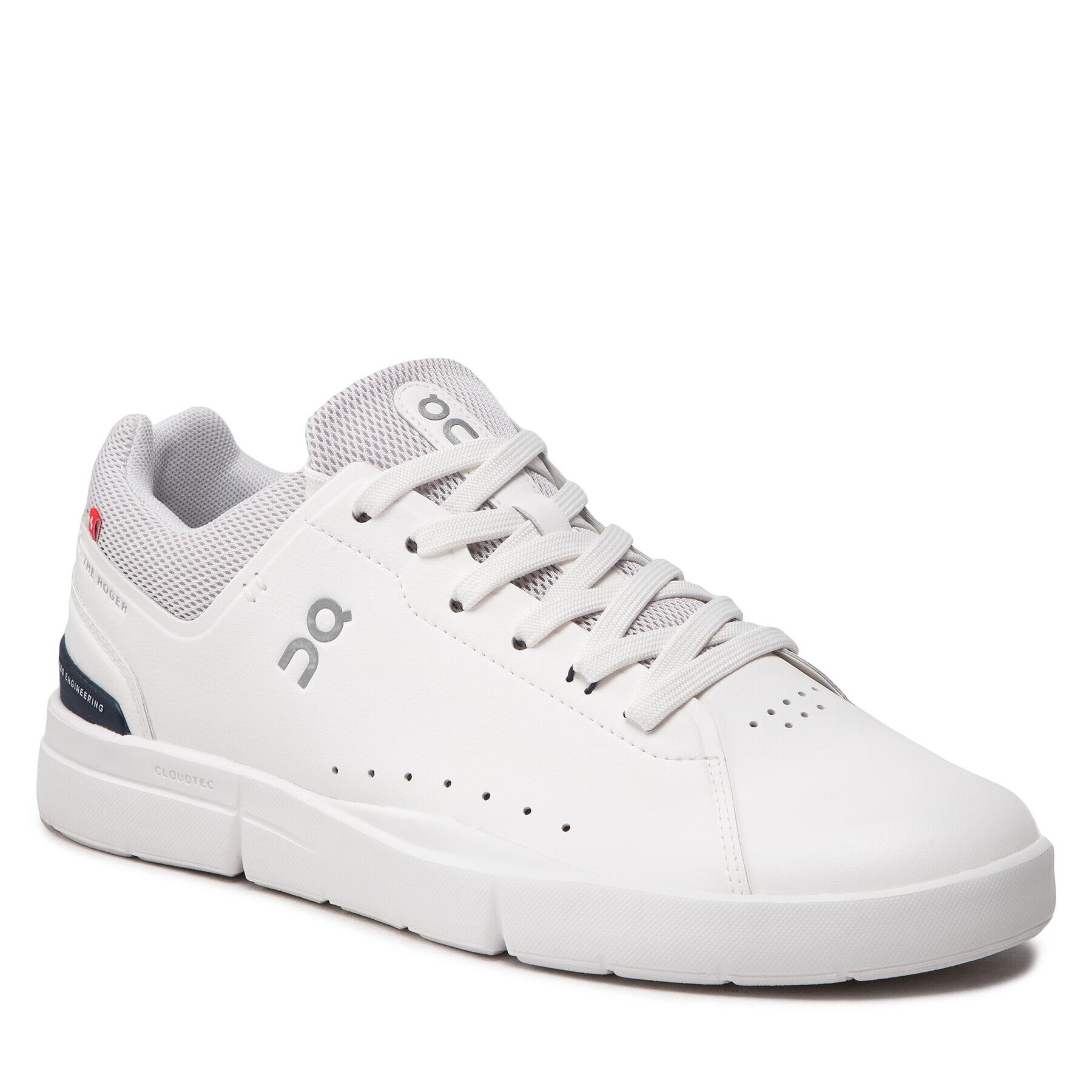 On Сникърси The Roger Advantage 48.98967 Бял - Pepit.bg