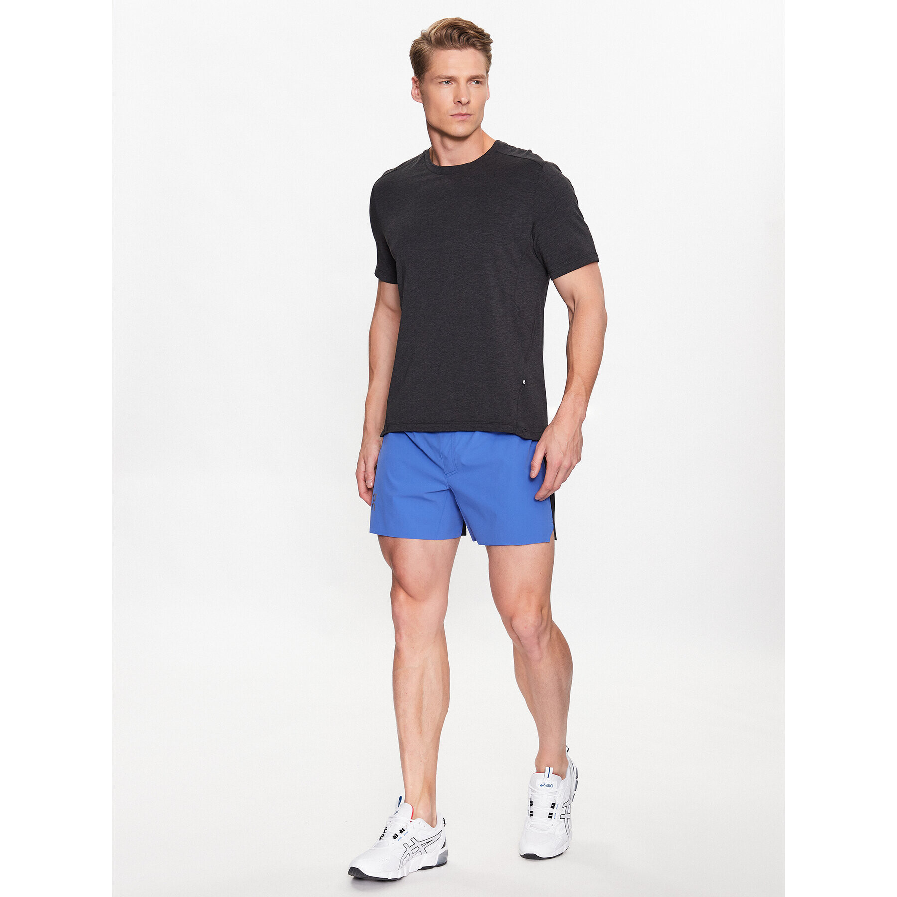 On Тишърт Active-T M 12200139 Черен Athletic Fit - Pepit.bg