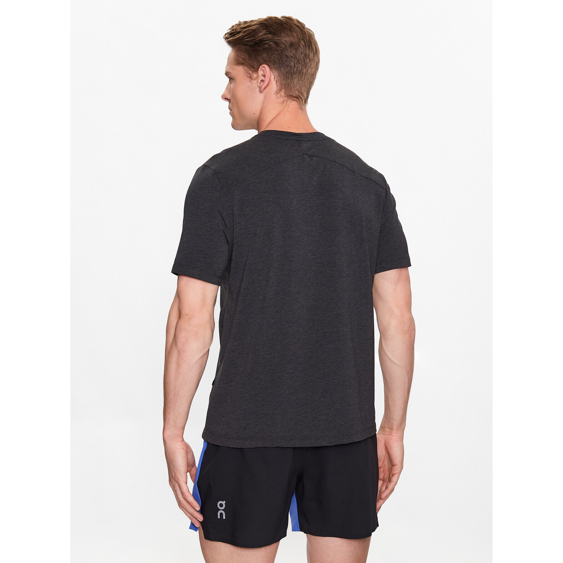 On Тишърт Active-T M 12200139 Черен Athletic Fit - Pepit.bg