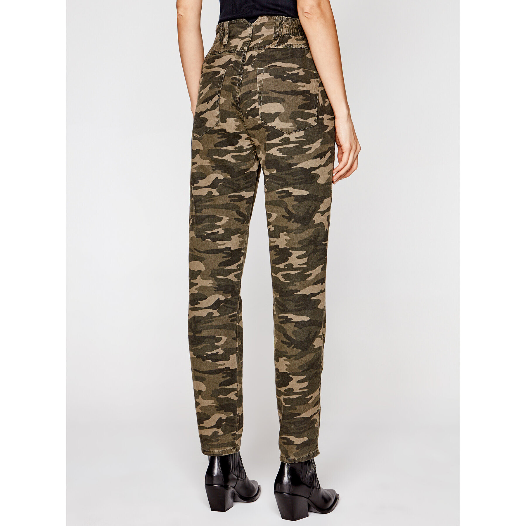 One Teaspoon Дънки Camo Pioneer 23599 Зелен Relaxed Fit - Pepit.bg