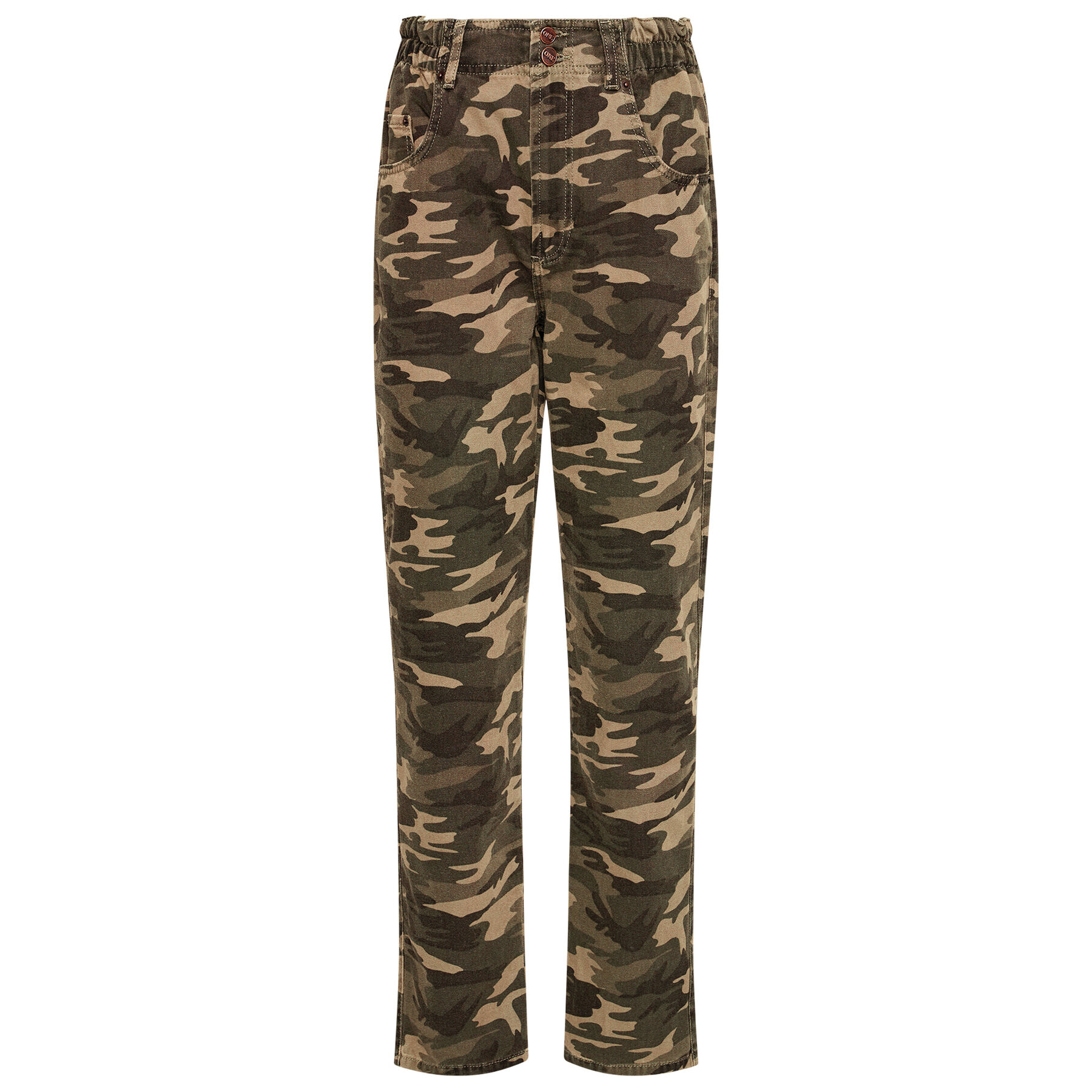 One Teaspoon Дънки Camo Pioneer 23599 Зелен Relaxed Fit - Pepit.bg