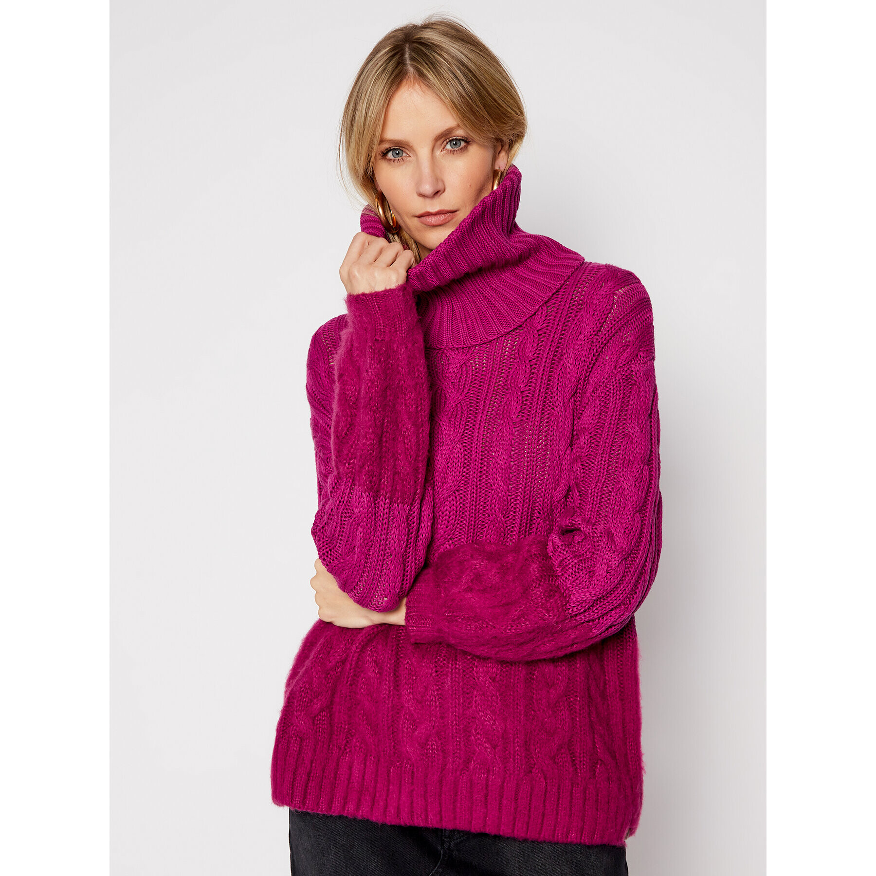 One Teaspoon Поло Buckingham 23645 Виолетов Regular Fit - Pepit.bg