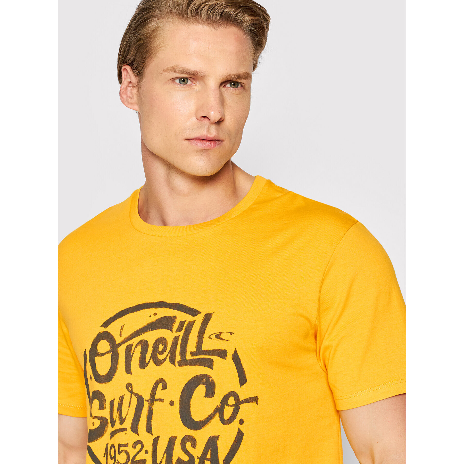 O'Neill Тишърт Surf 2850000 Жълт Regular Fit - Pepit.bg