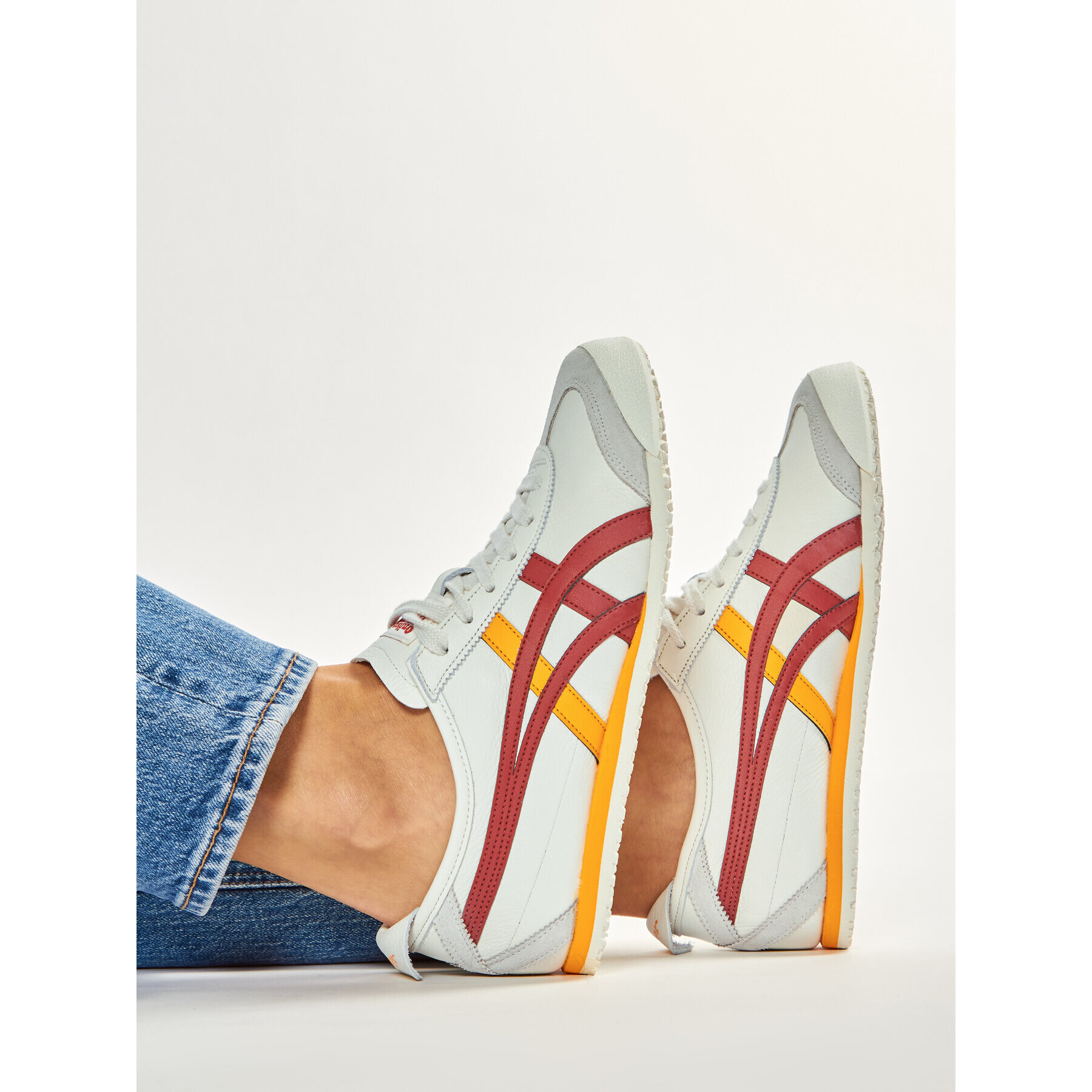 Onitsuka Tiger Сникърси Mexico 66 1183A201 Бежов - Pepit.bg