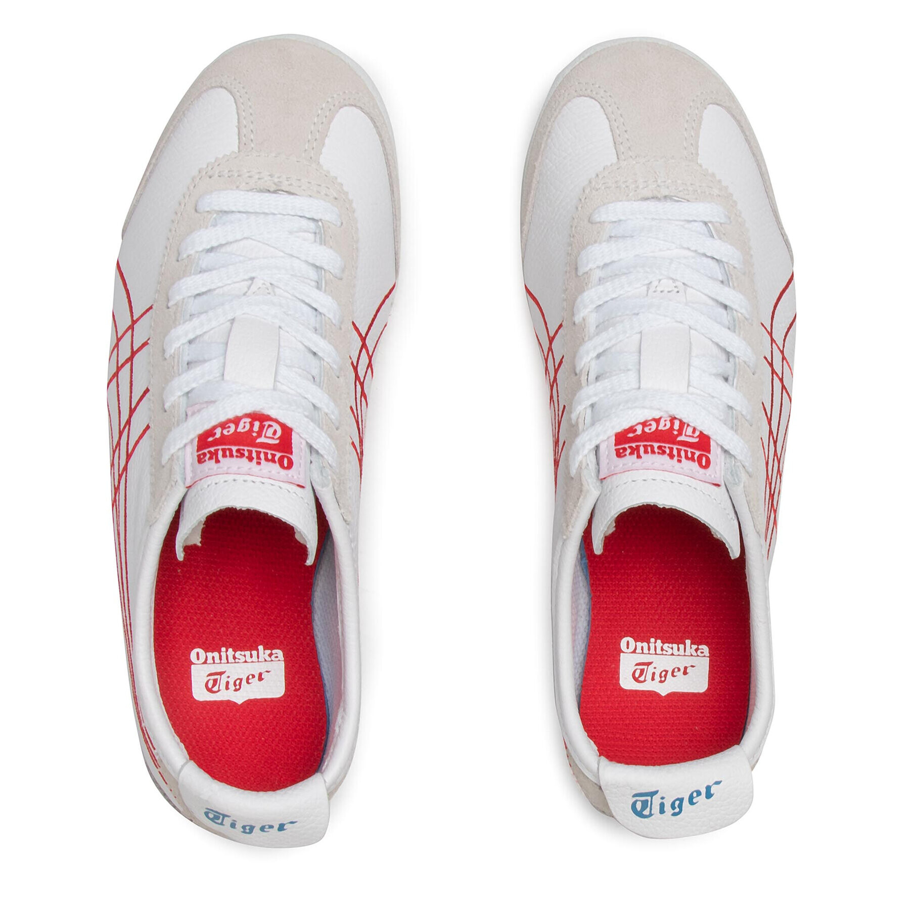 Onitsuka Tiger Сникърси Mexico 66 1183A349 Бял - Pepit.bg