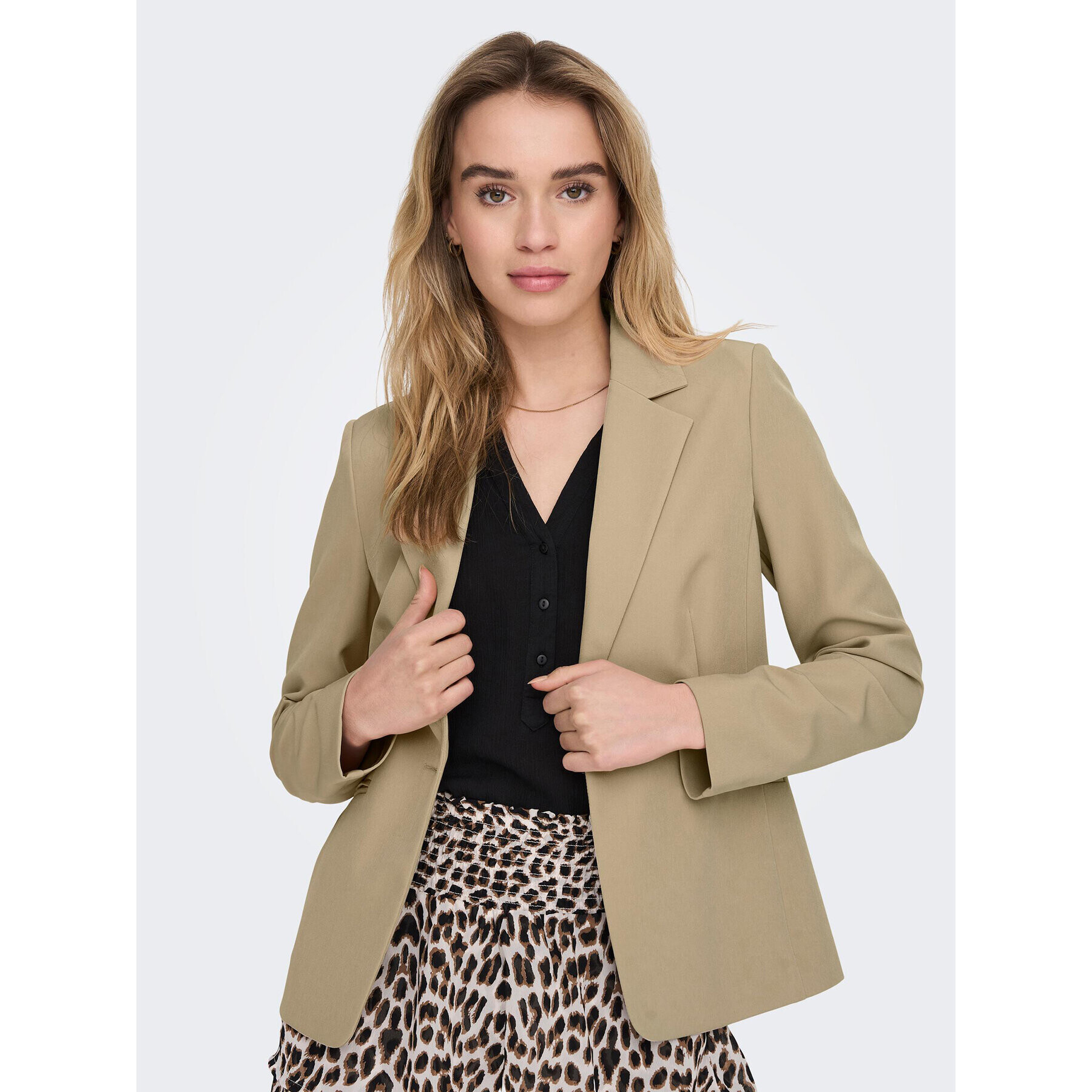 ONLY Сако 15248440 Бежов Slim Fit - Pepit.bg