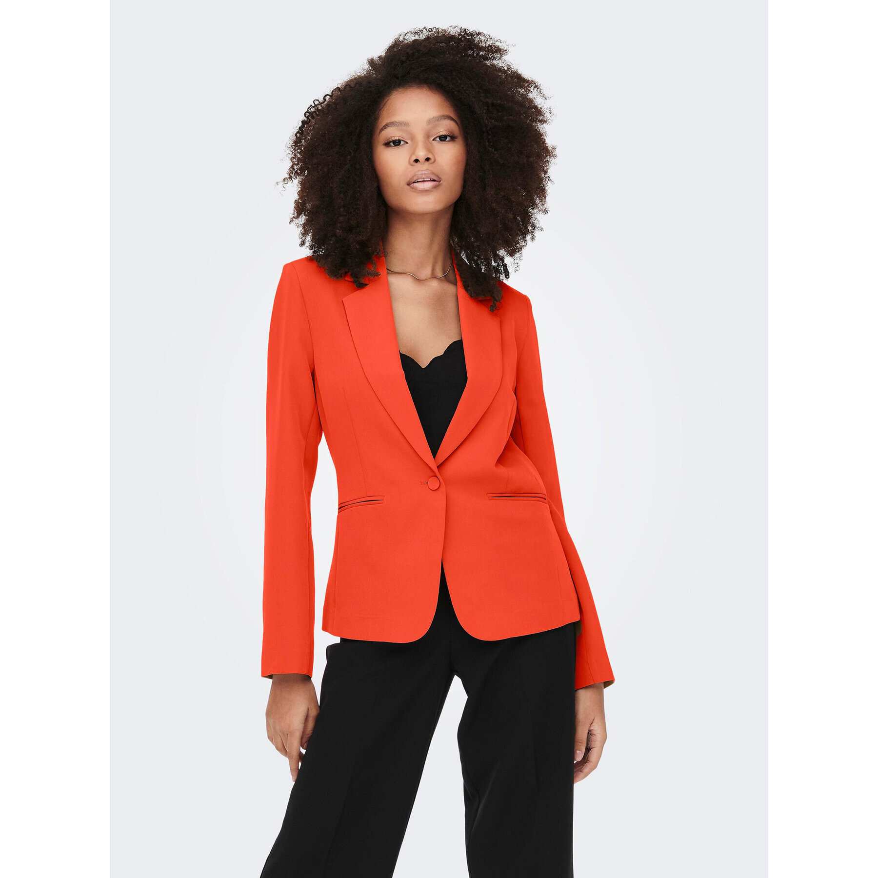 ONLY Сако 15248440 Оранжев Slim Fit - Pepit.bg
