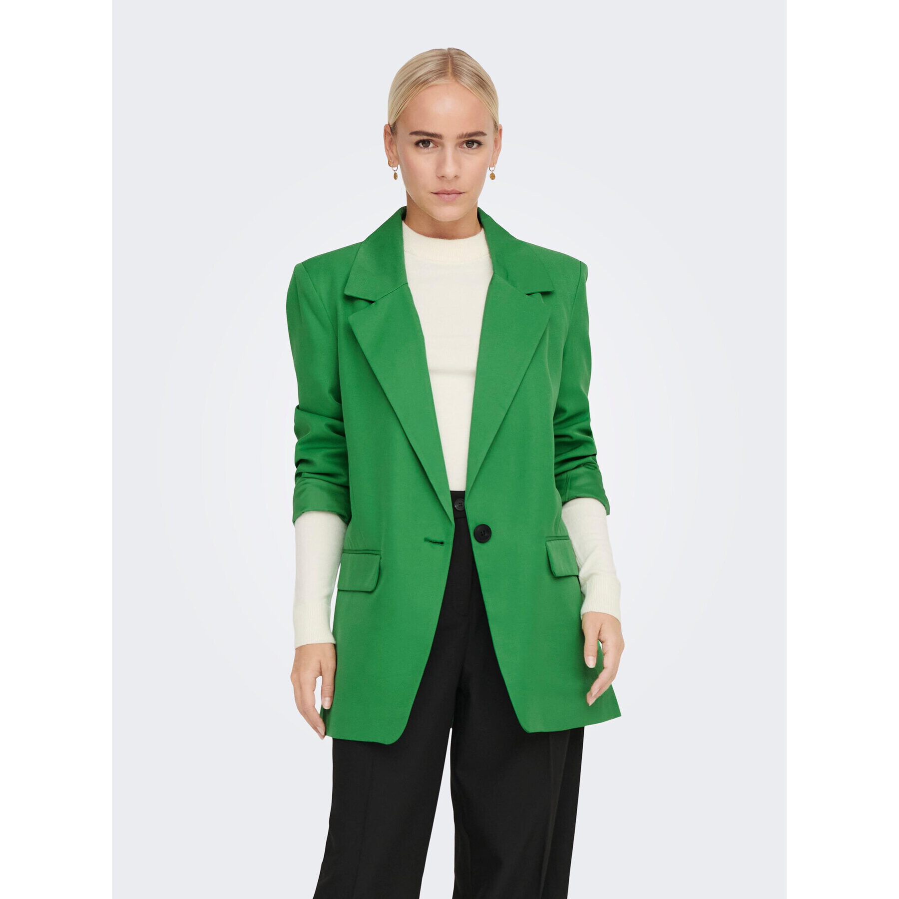ONLY Сако Frey 15275828 Зелен Oversize - Pepit.bg