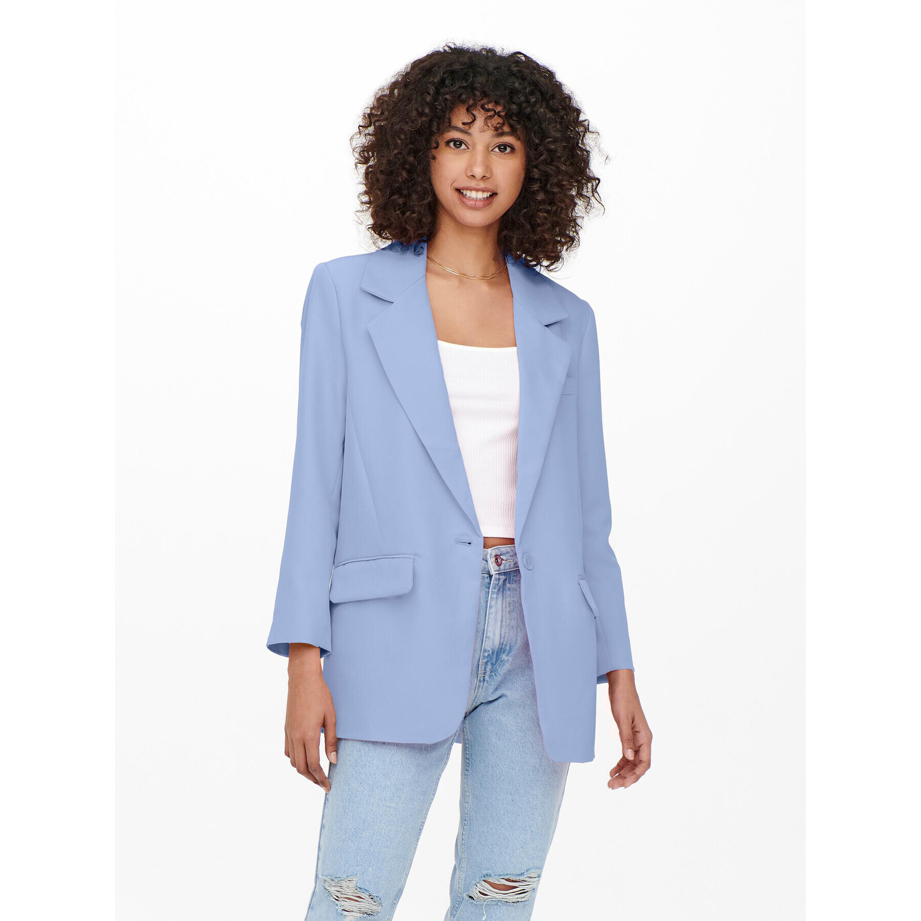 ONLY Сако Lana-Berry 15245698 Син Regular Fit - Pepit.bg