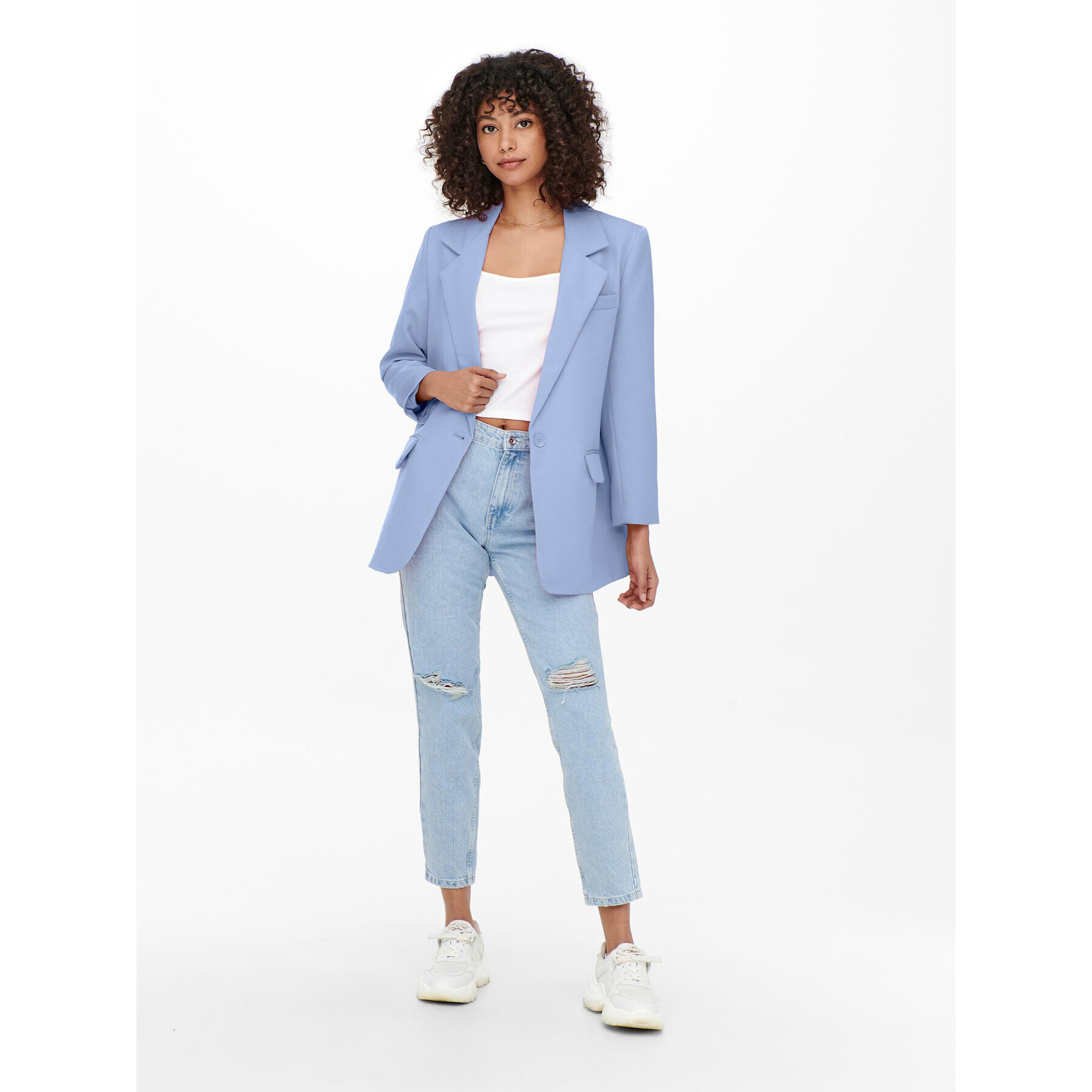 ONLY Сако Lana-Berry 15245698 Син Regular Fit - Pepit.bg
