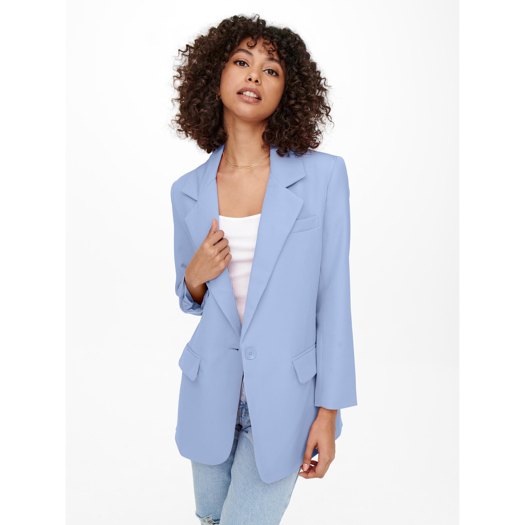 ONLY Сако Lana-Berry 15245698 Син Regular Fit - Pepit.bg