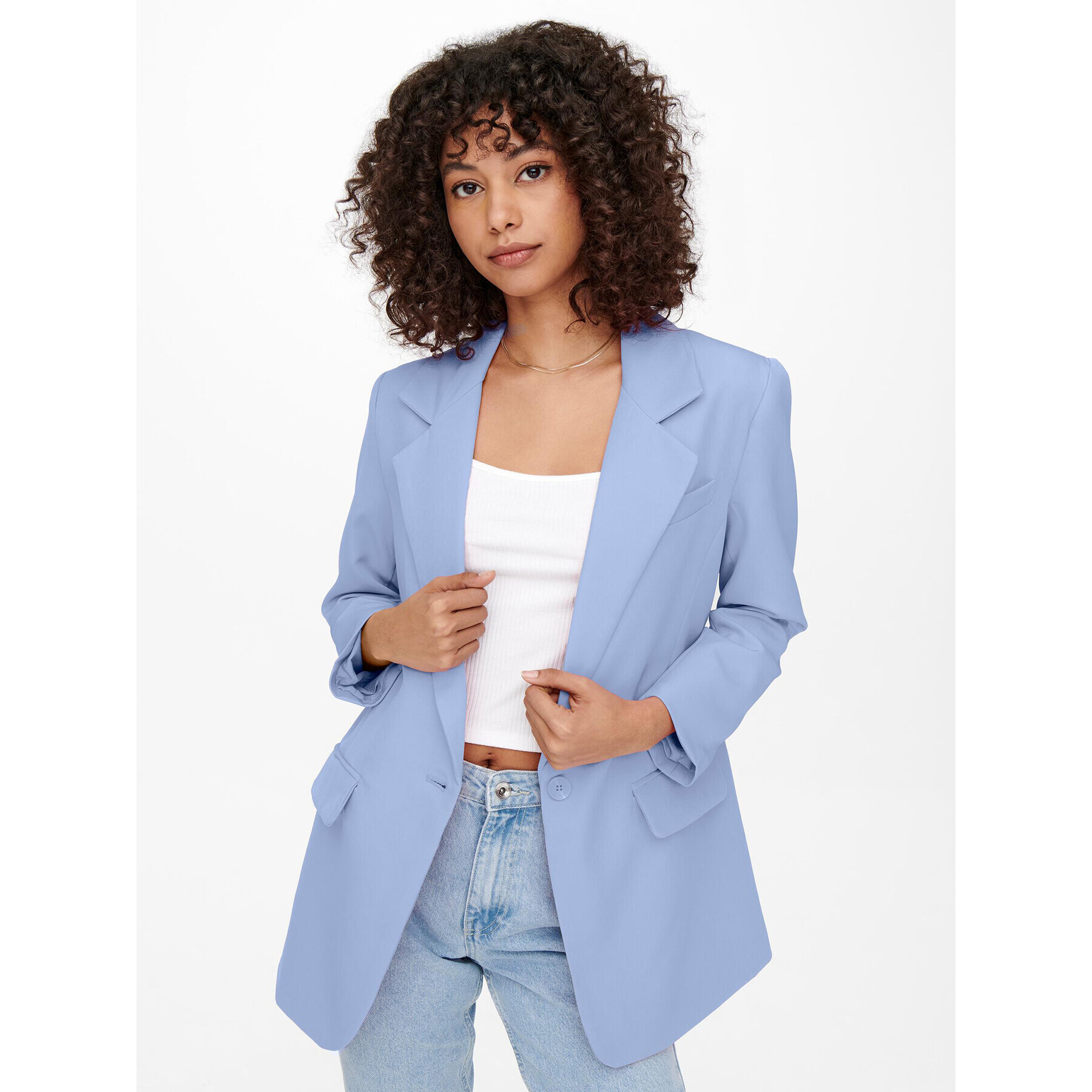 ONLY Сако Lana-Berry 15245698 Син Regular Fit - Pepit.bg