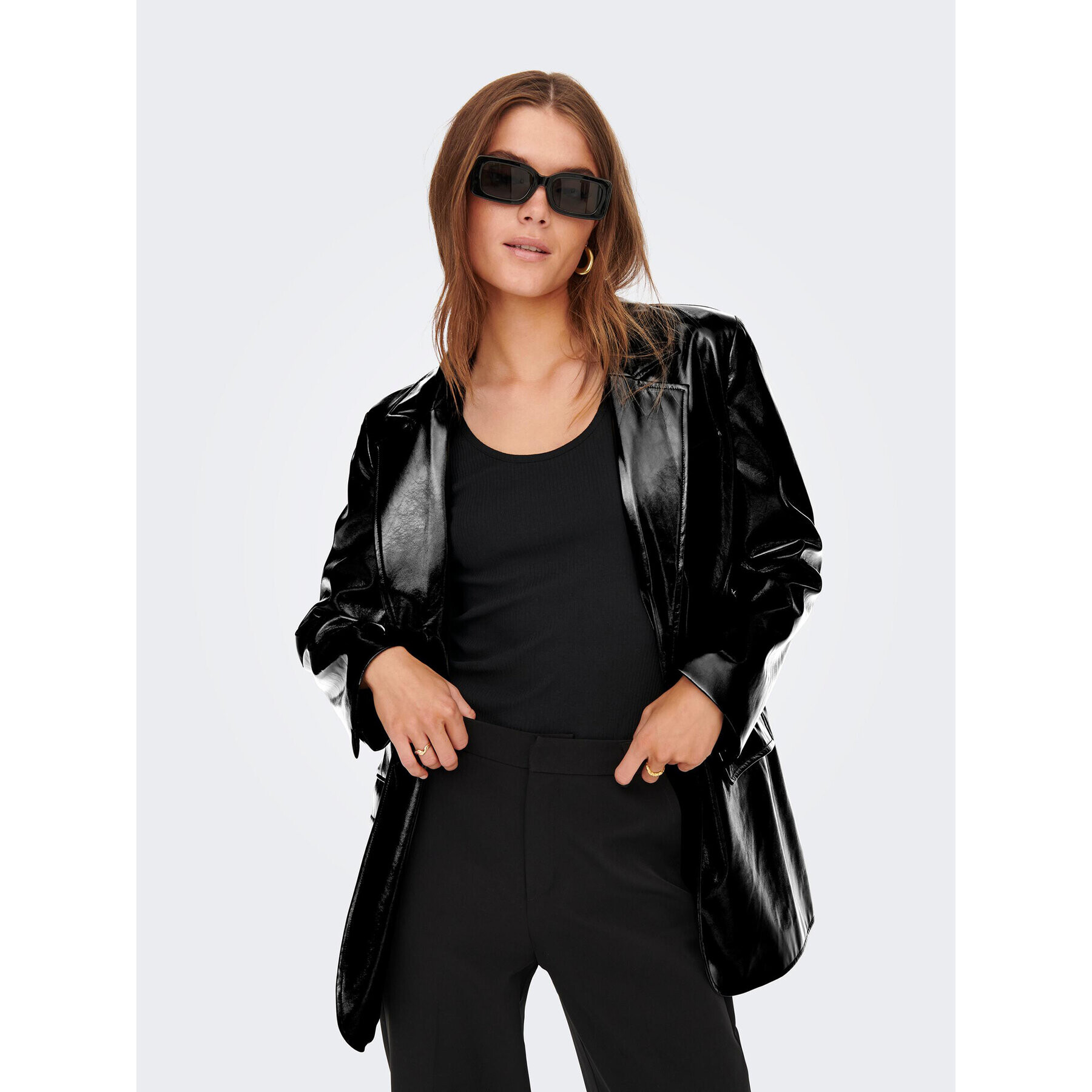 ONLY Сако Lana-Ruth 15275579 Черен Regular Fit - Pepit.bg
