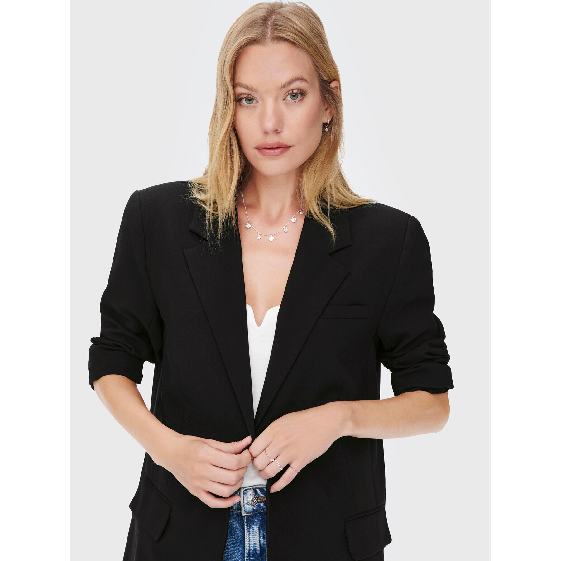 ONLY Сако Milian 15264609 Черен Regular Fit - Pepit.bg