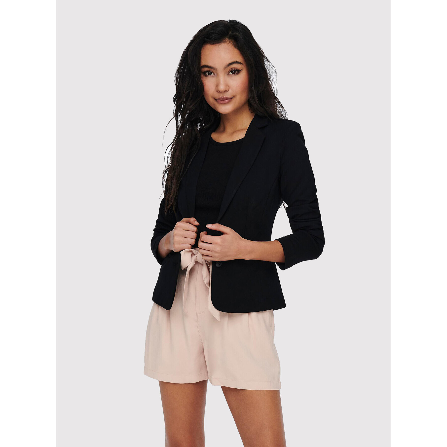 ONLY Сако Poptrash 15153144 Черен Regular Fit - Pepit.bg