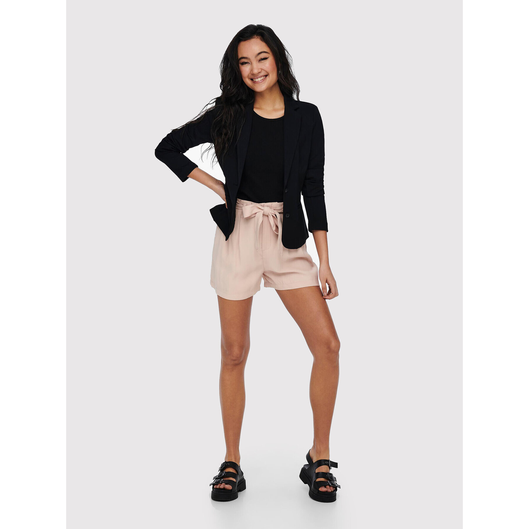 ONLY Сако Poptrash 15153144 Черен Regular Fit - Pepit.bg