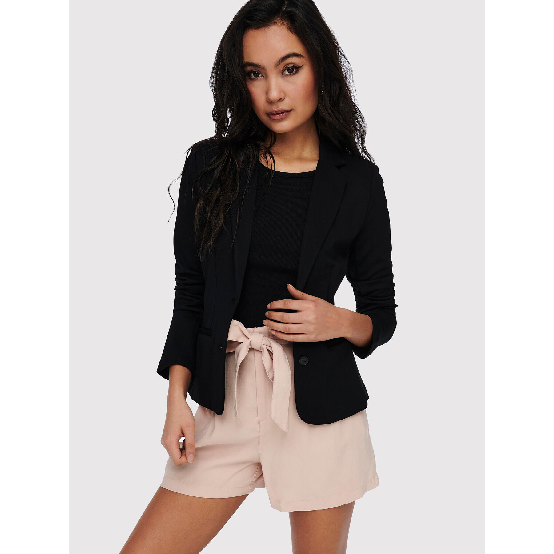 ONLY Сако Poptrash 15153144 Черен Regular Fit - Pepit.bg