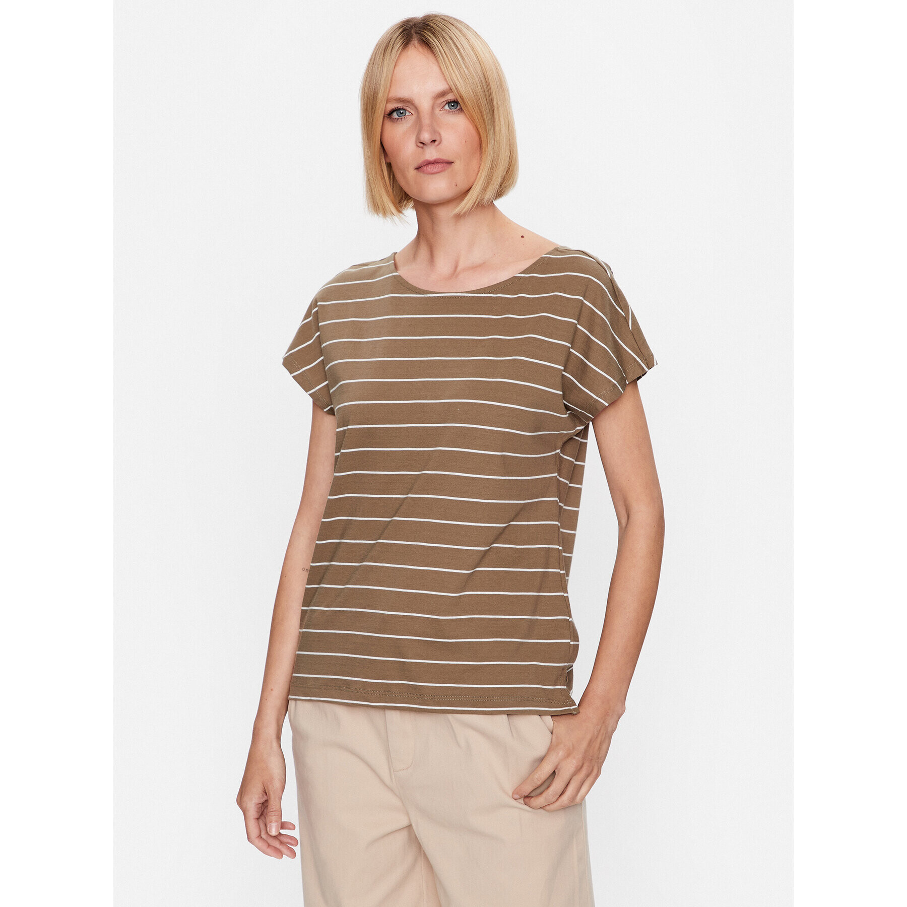 ONLY Блуза 15286933 Зелен Regular Fit - Pepit.bg
