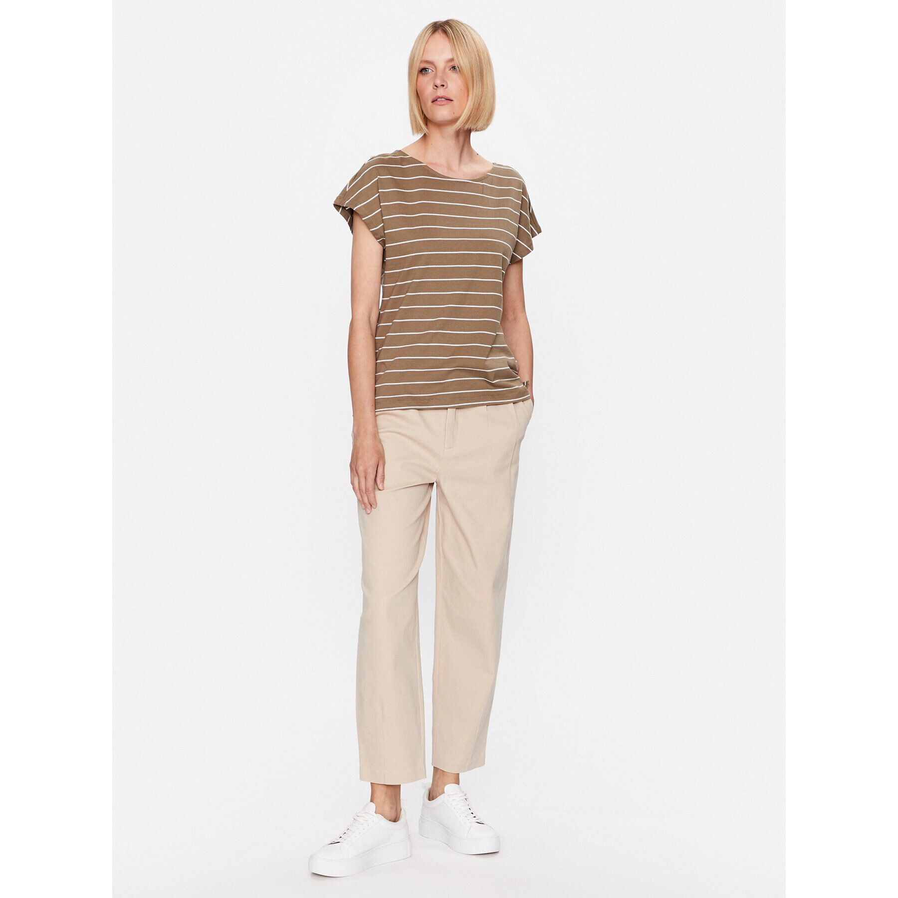 ONLY Блуза 15286933 Зелен Regular Fit - Pepit.bg