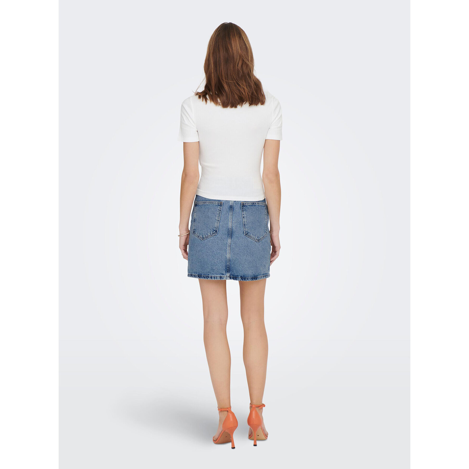 ONLY Блуза 15289918 Бял Regular Fit - Pepit.bg