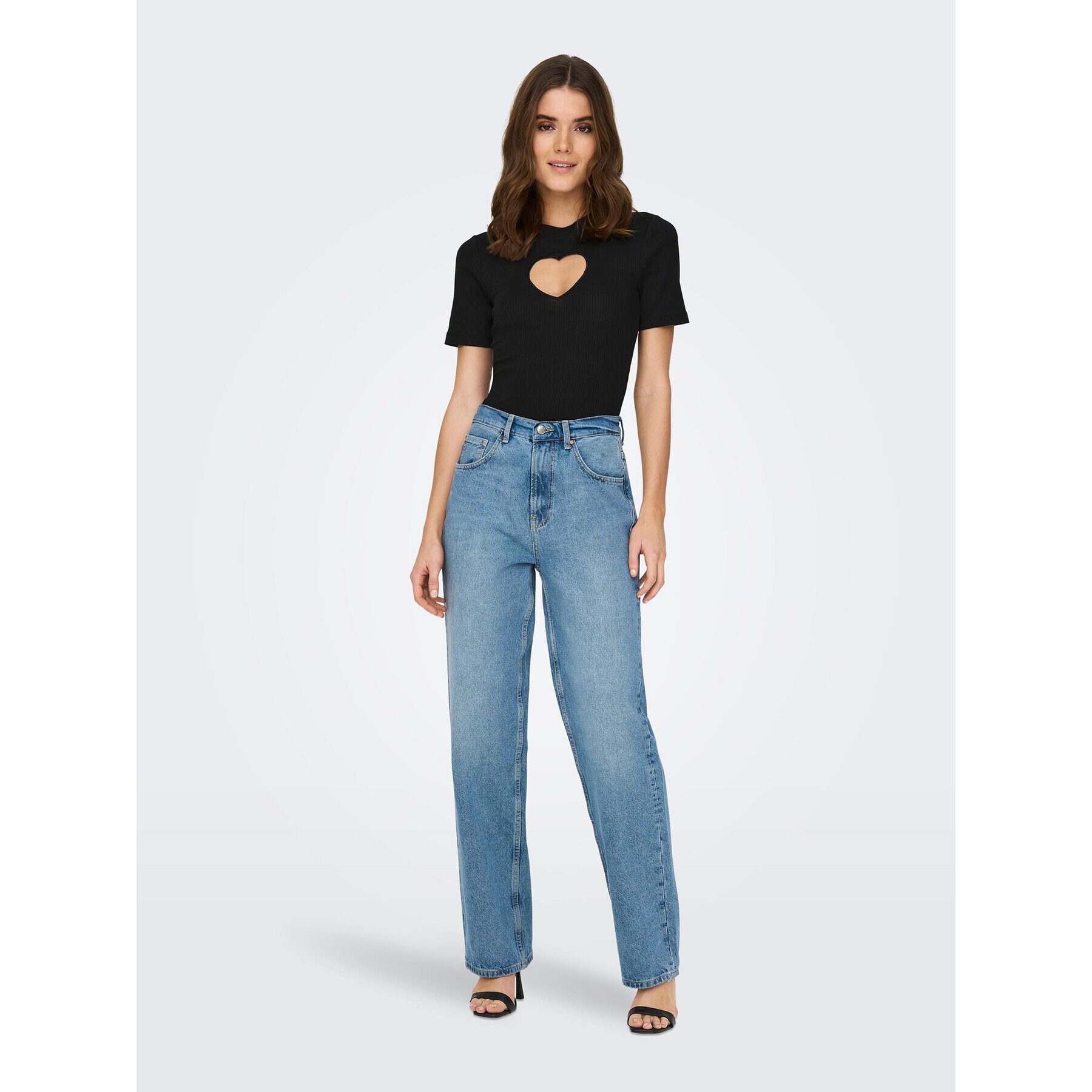 ONLY Блуза 15289918 Черен Regular Fit - Pepit.bg