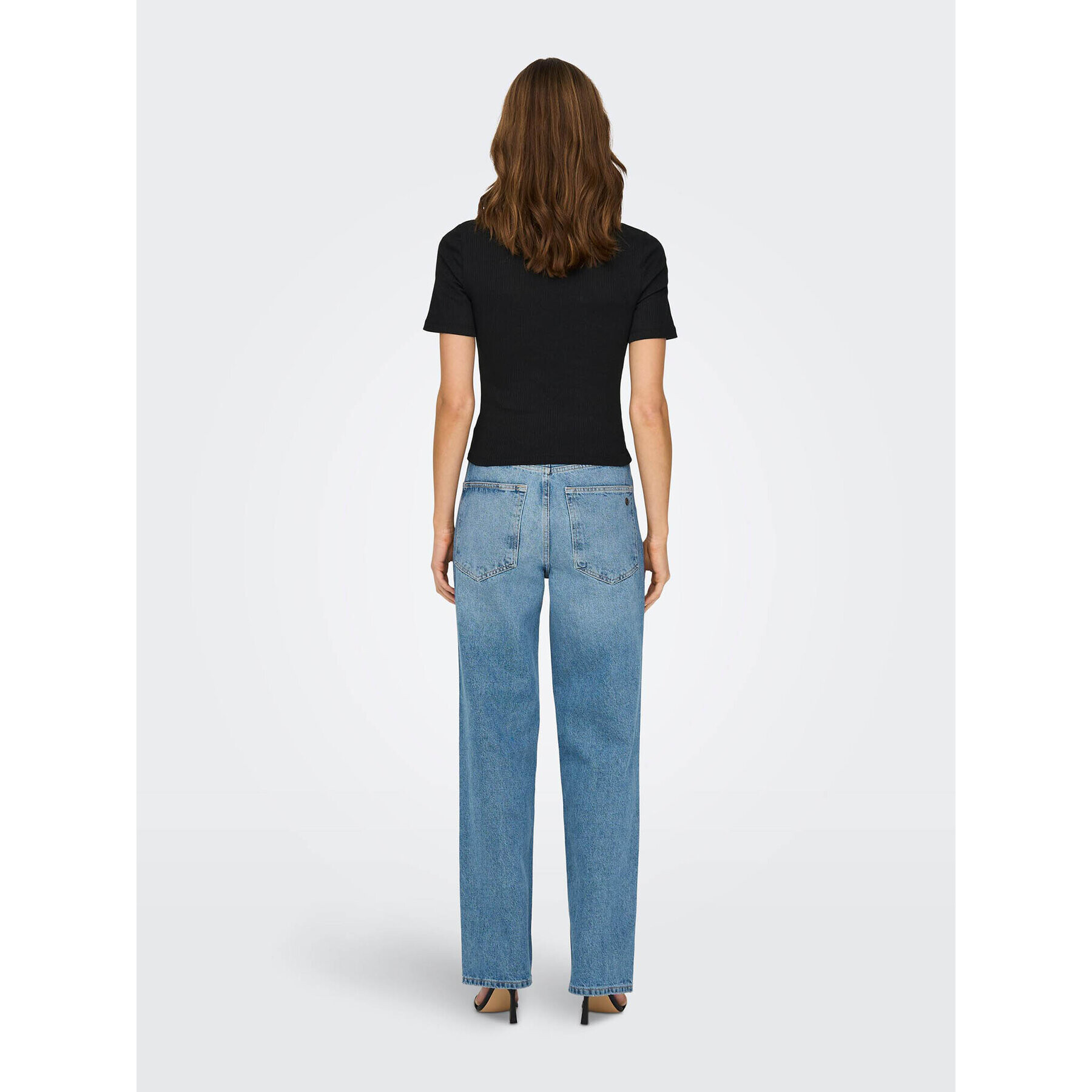 ONLY Блуза 15289918 Черен Regular Fit - Pepit.bg