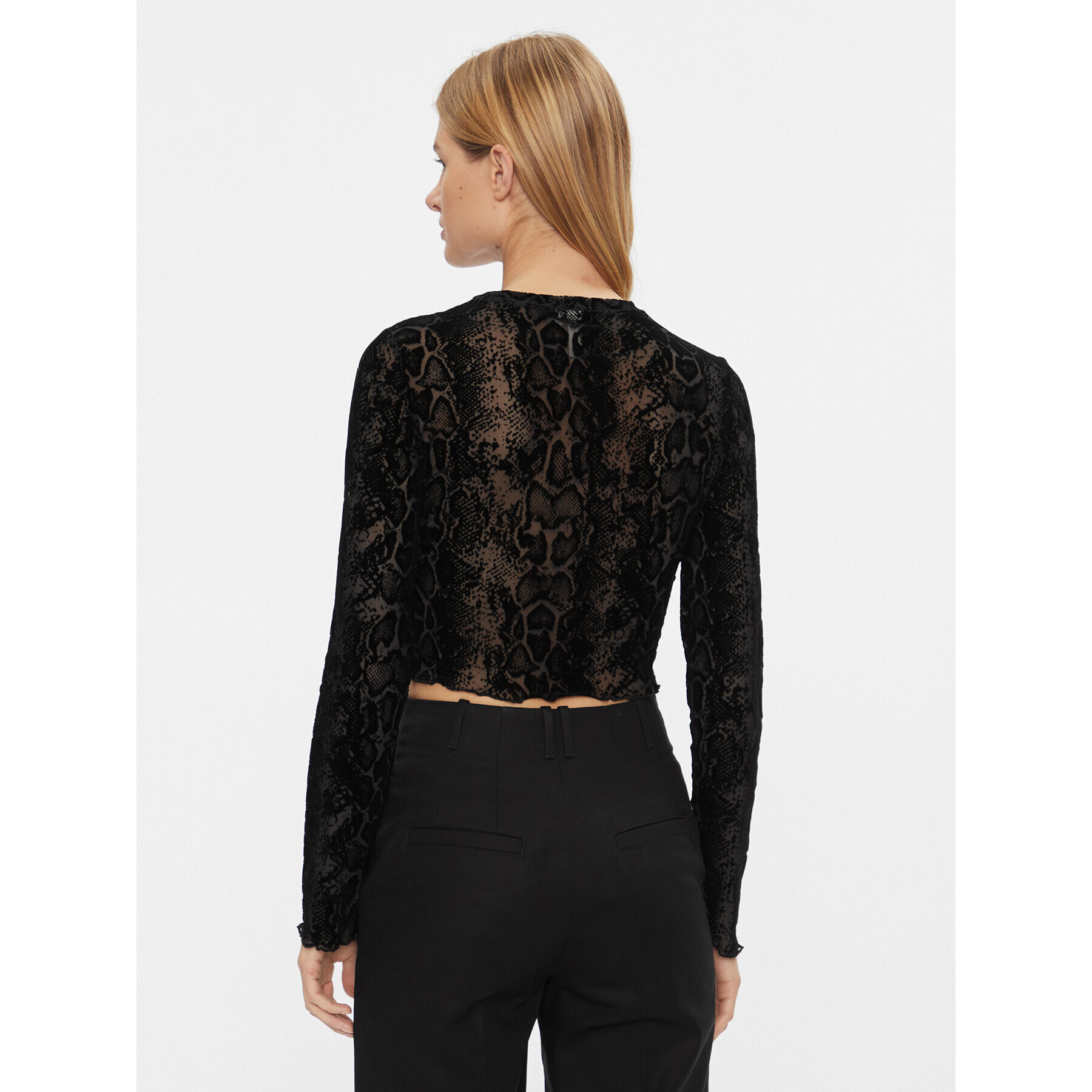 ONLY Блуза 15308482 Черен Regular Fit - Pepit.bg