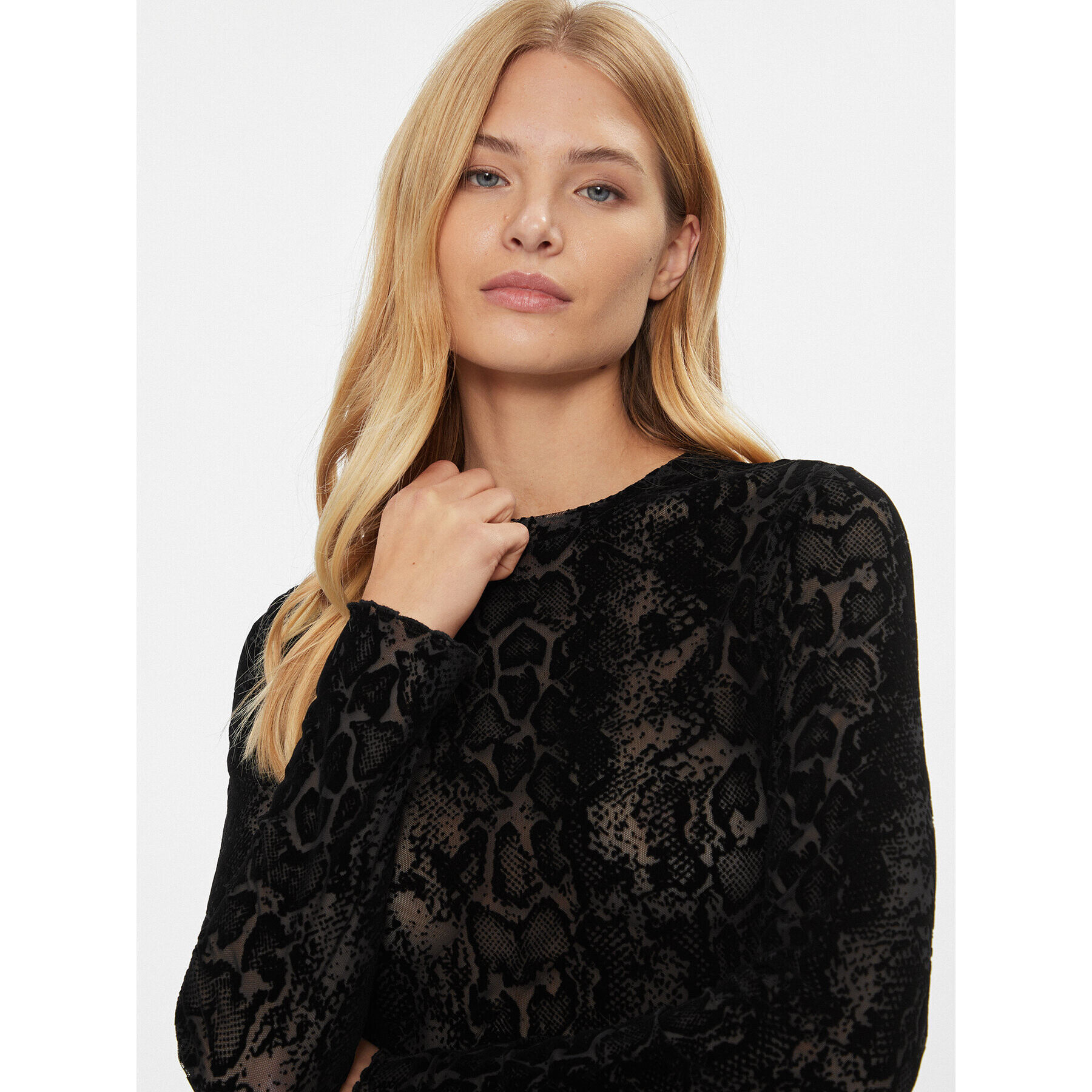 ONLY Блуза 15308482 Черен Regular Fit - Pepit.bg