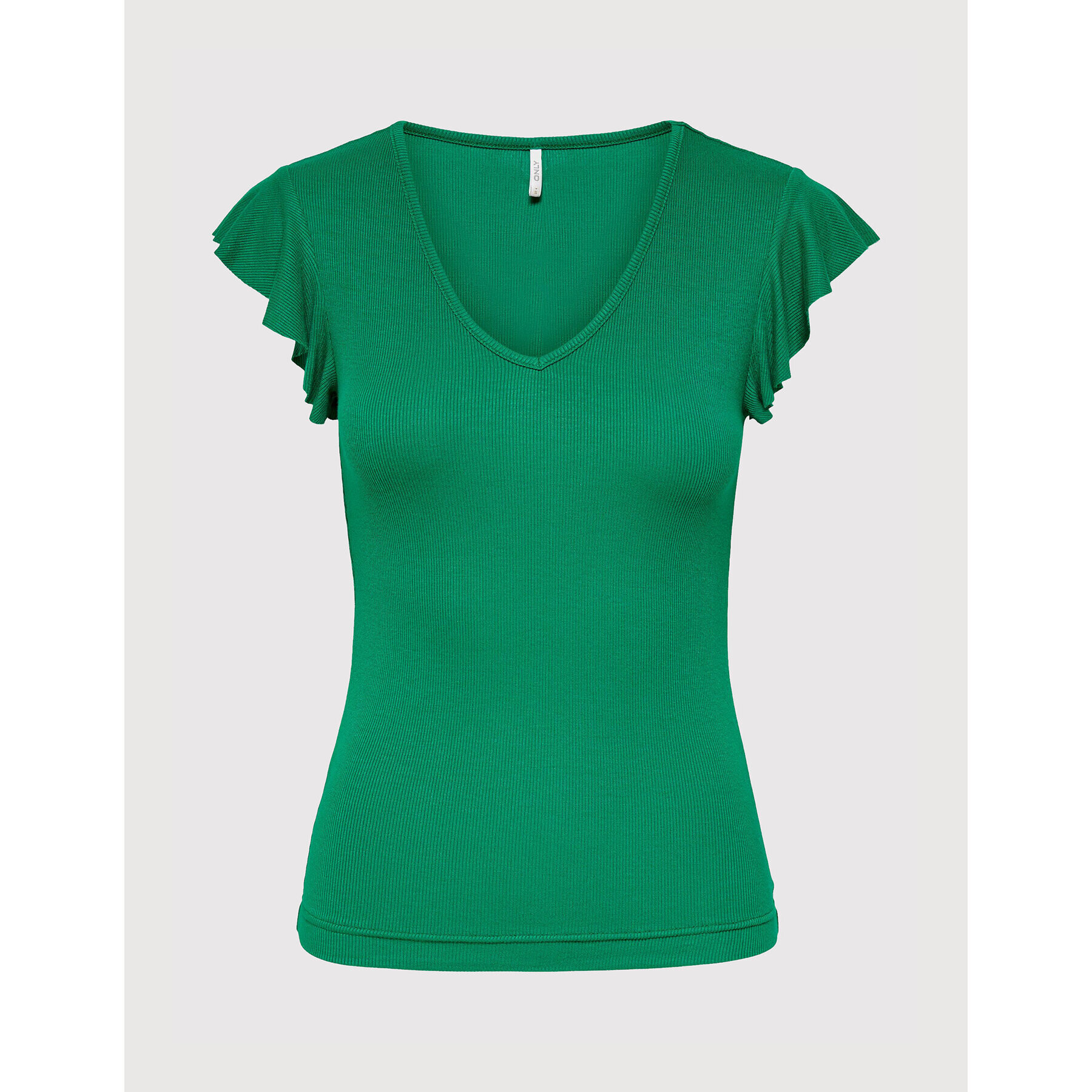 ONLY Блуза Belia 15227187 Зелен Regular Fit - Pepit.bg