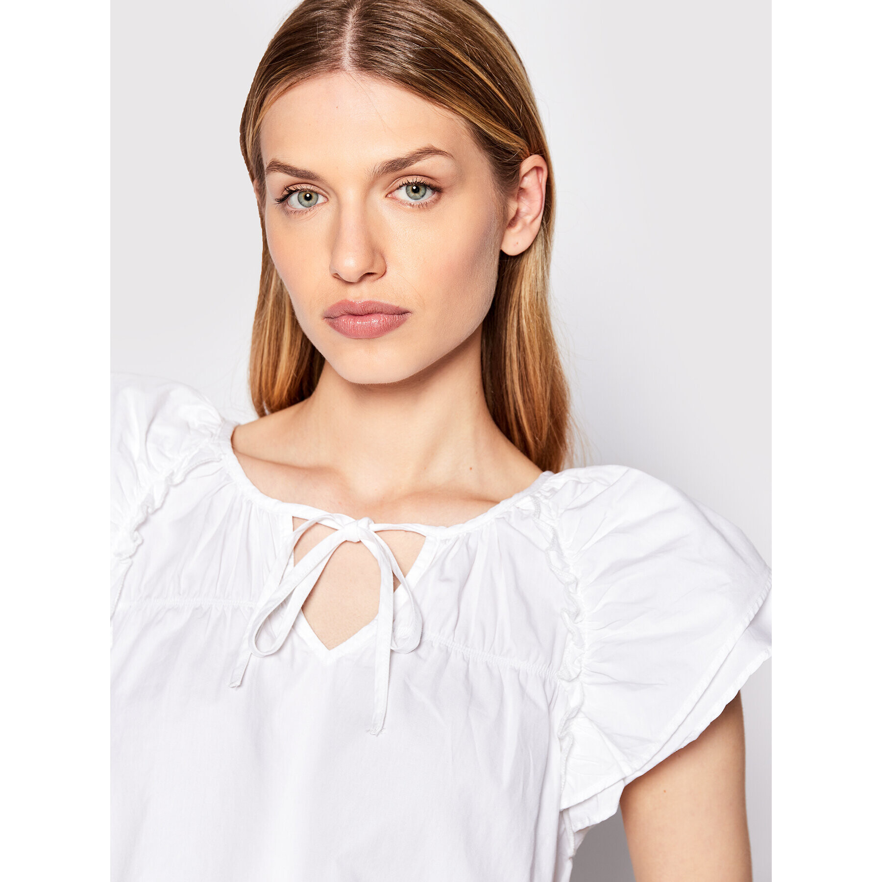 ONLY Блуза Daphne 15256509 Бял Regular Fit - Pepit.bg