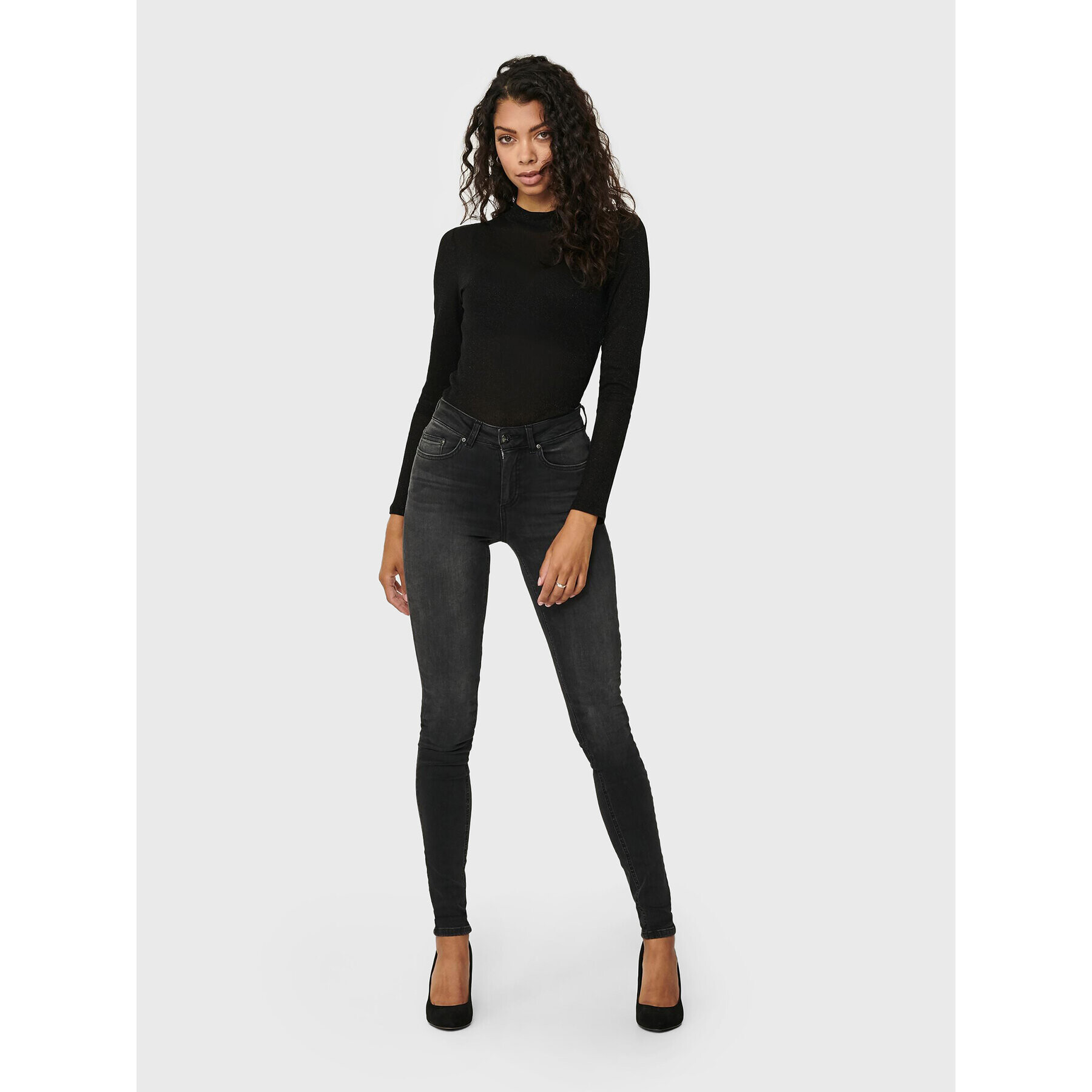 ONLY Блуза Diana 15180844 Черен Regular Fit - Pepit.bg
