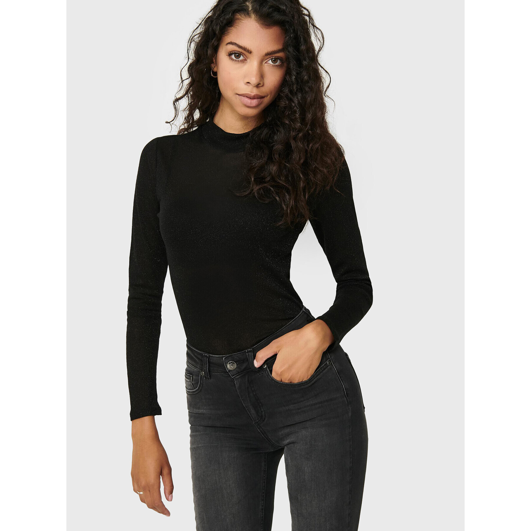 ONLY Блуза Diana 15180844 Черен Regular Fit - Pepit.bg