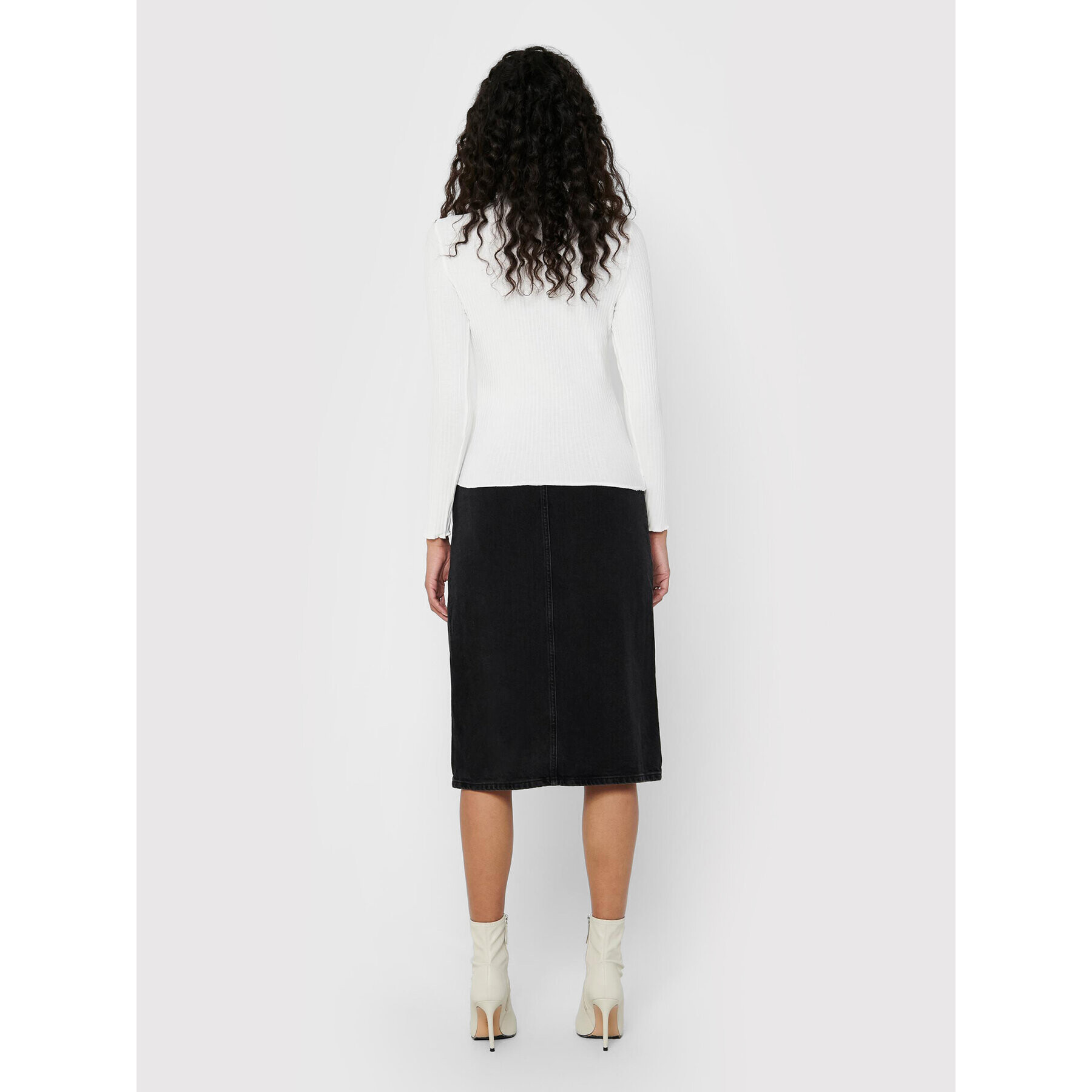 ONLY Блуза Emma 15180040 Бял Slim Fit - Pepit.bg
