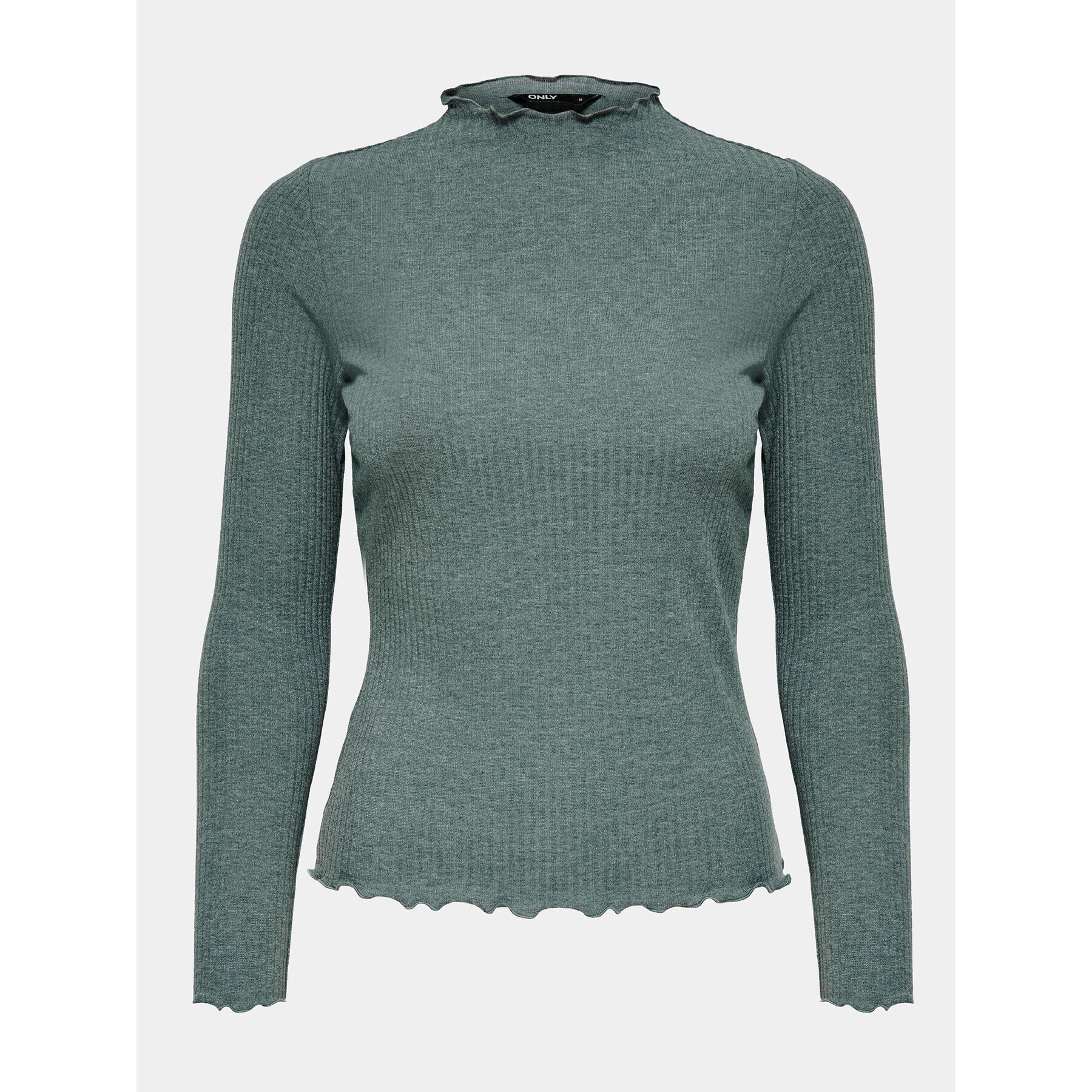 ONLY Блуза Emma 15180040 Зелен Slim Fit - Pepit.bg
