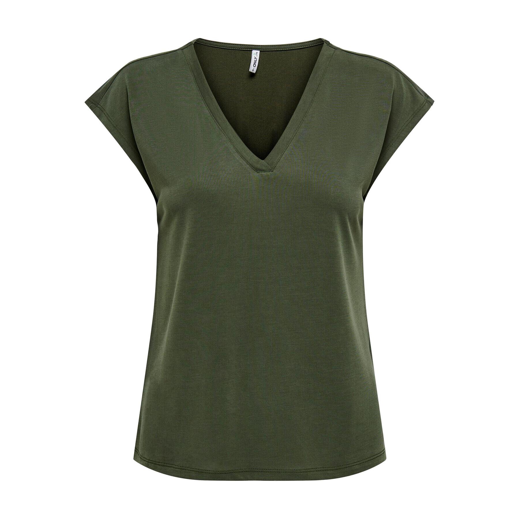ONLY Блуза Free 15287041 Зелен Regular Fit - Pepit.bg