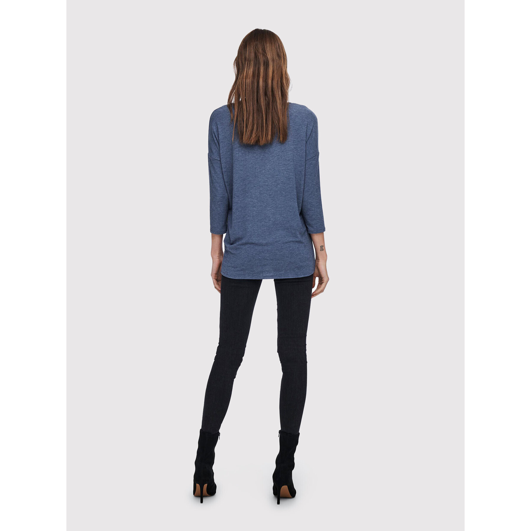 ONLY Блуза Glamour 15157920 Син Loose Fit - Pepit.bg