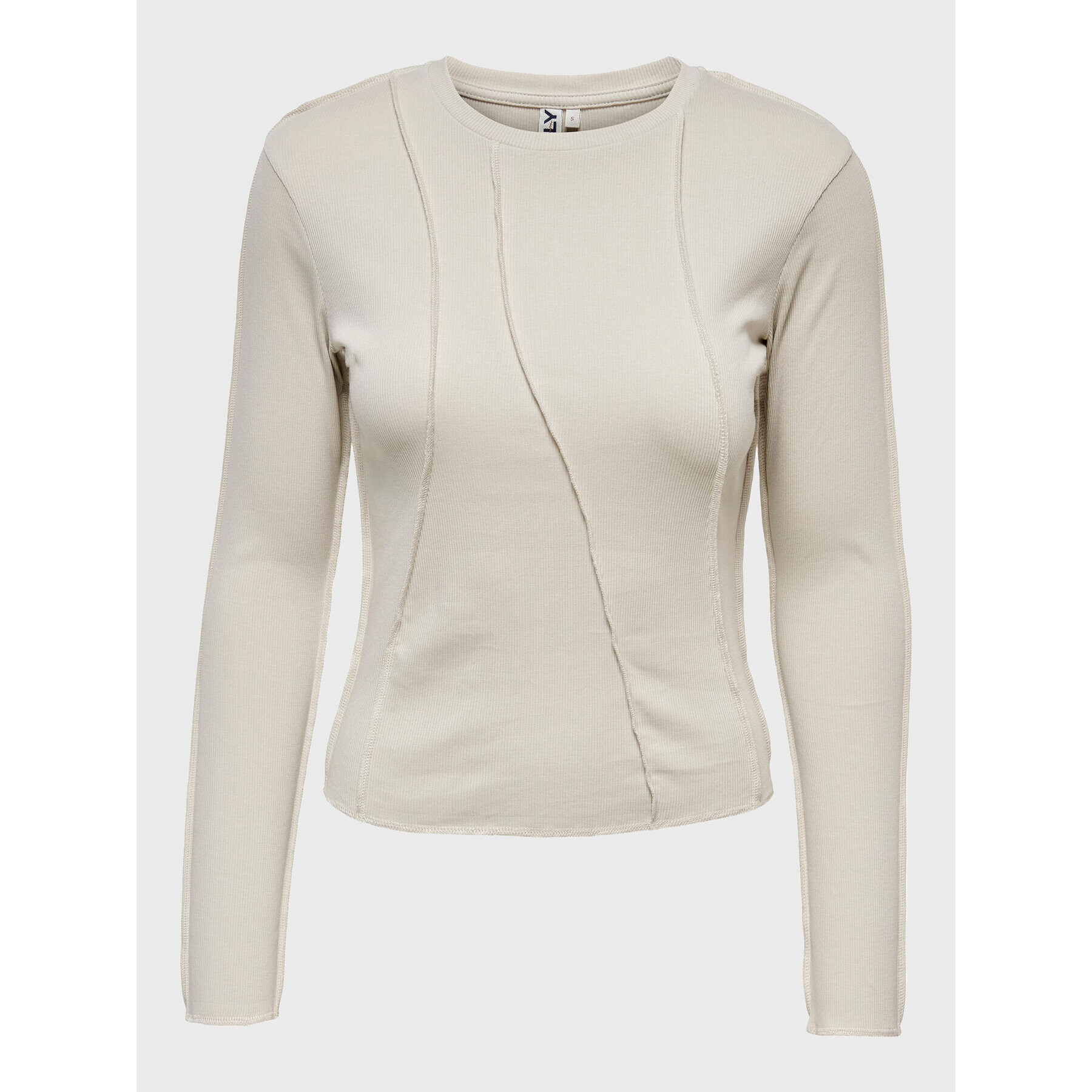 ONLY Блуза Lindsay 15266738 Бежов Regular Fit - Pepit.bg